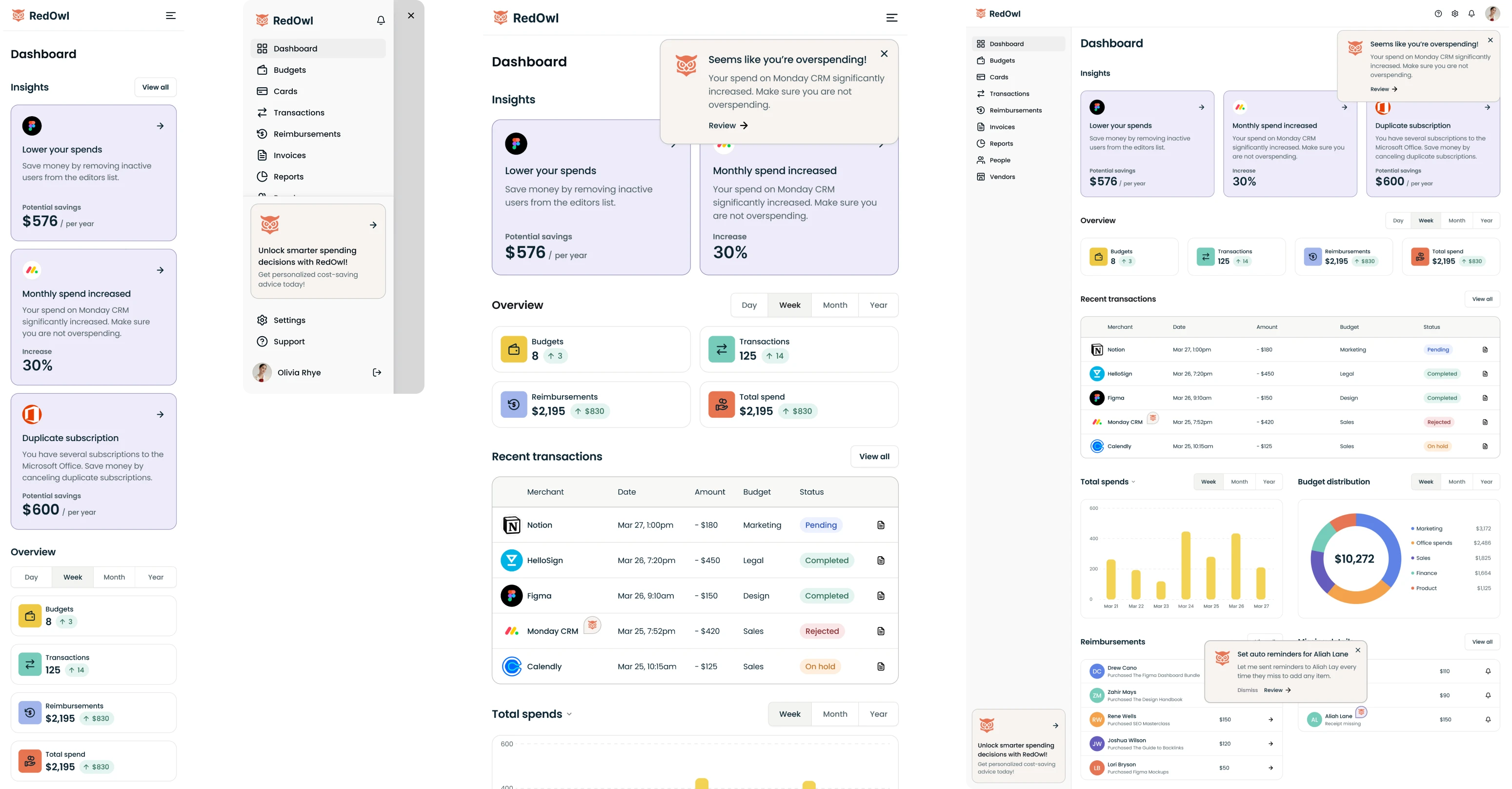 Design concept №4 for RedOwl