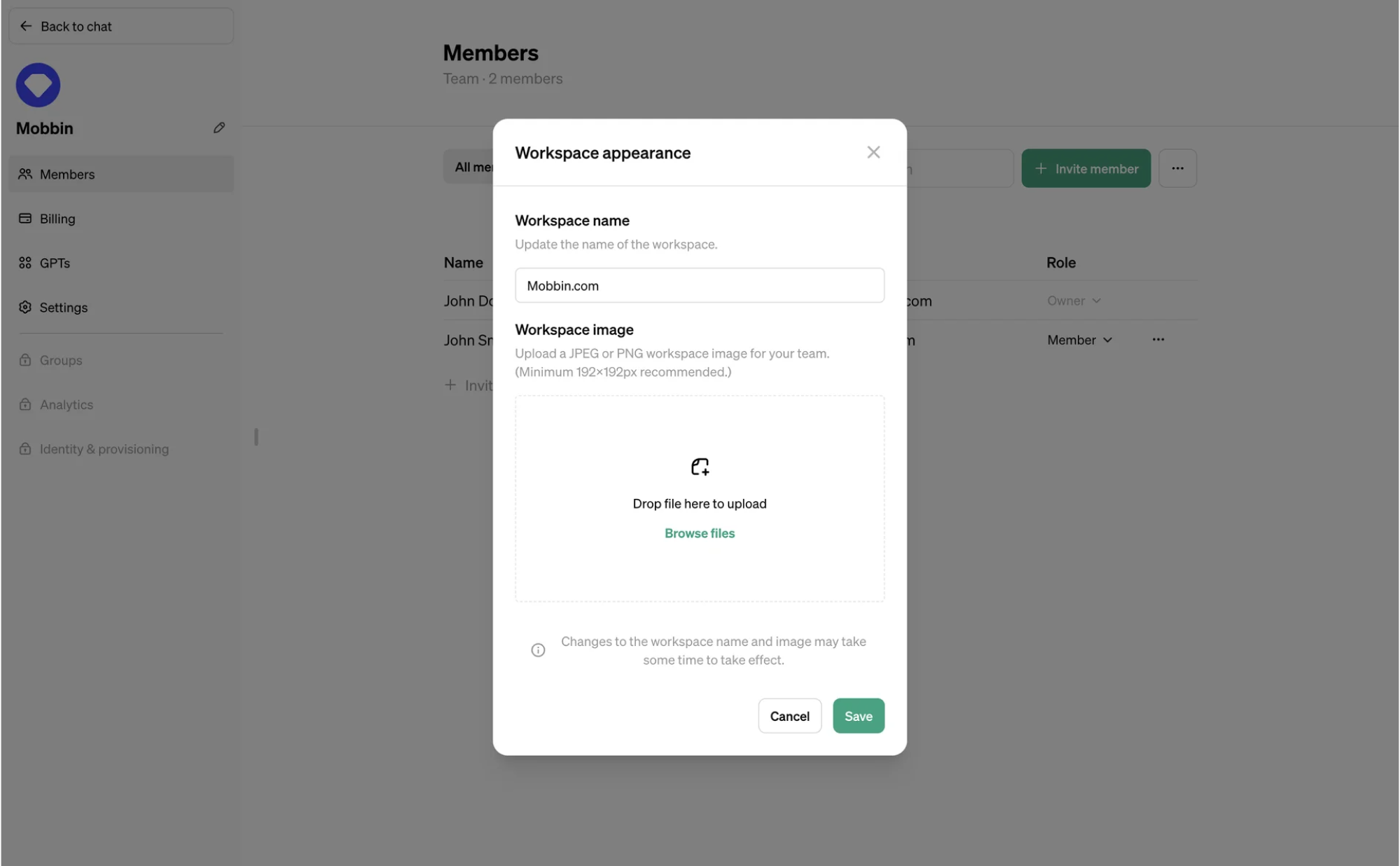 file upload ui example