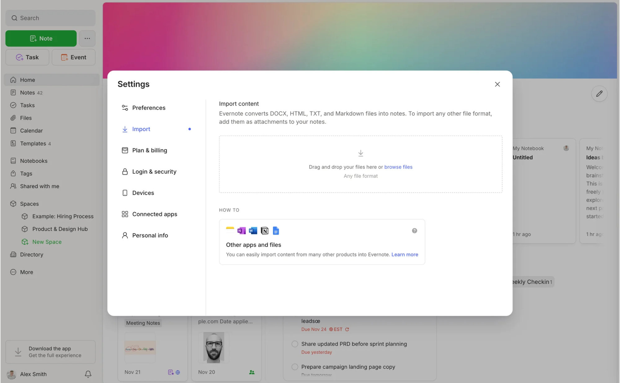 desktop file upload ui