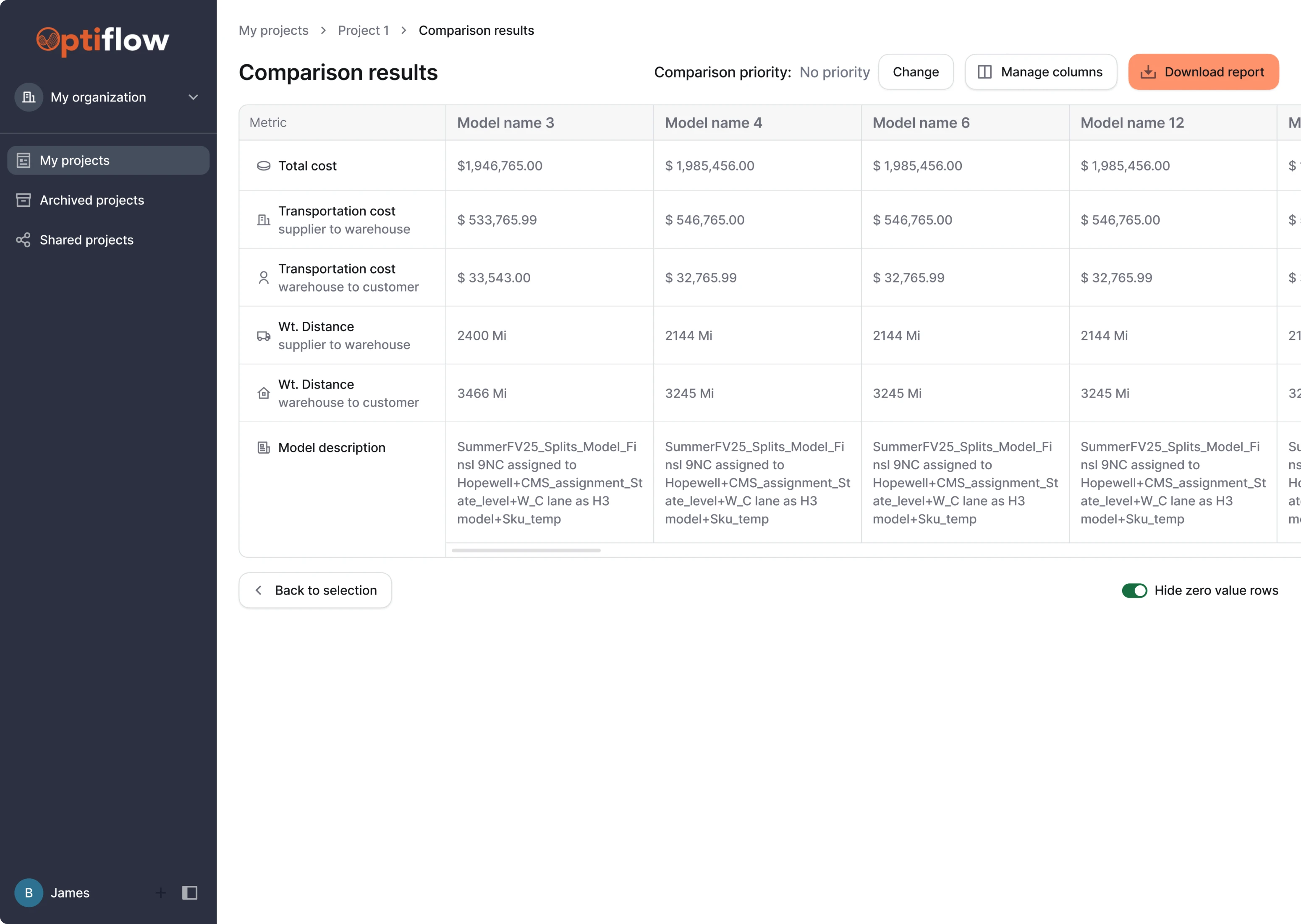 Lambda's drag-and-drop interface for models management