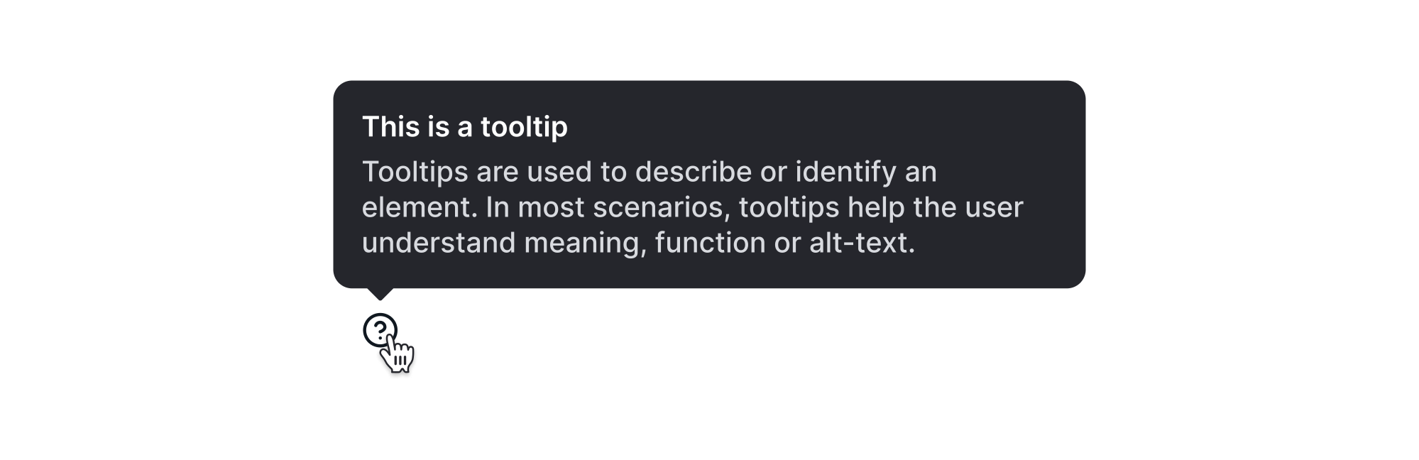tooltip explanation