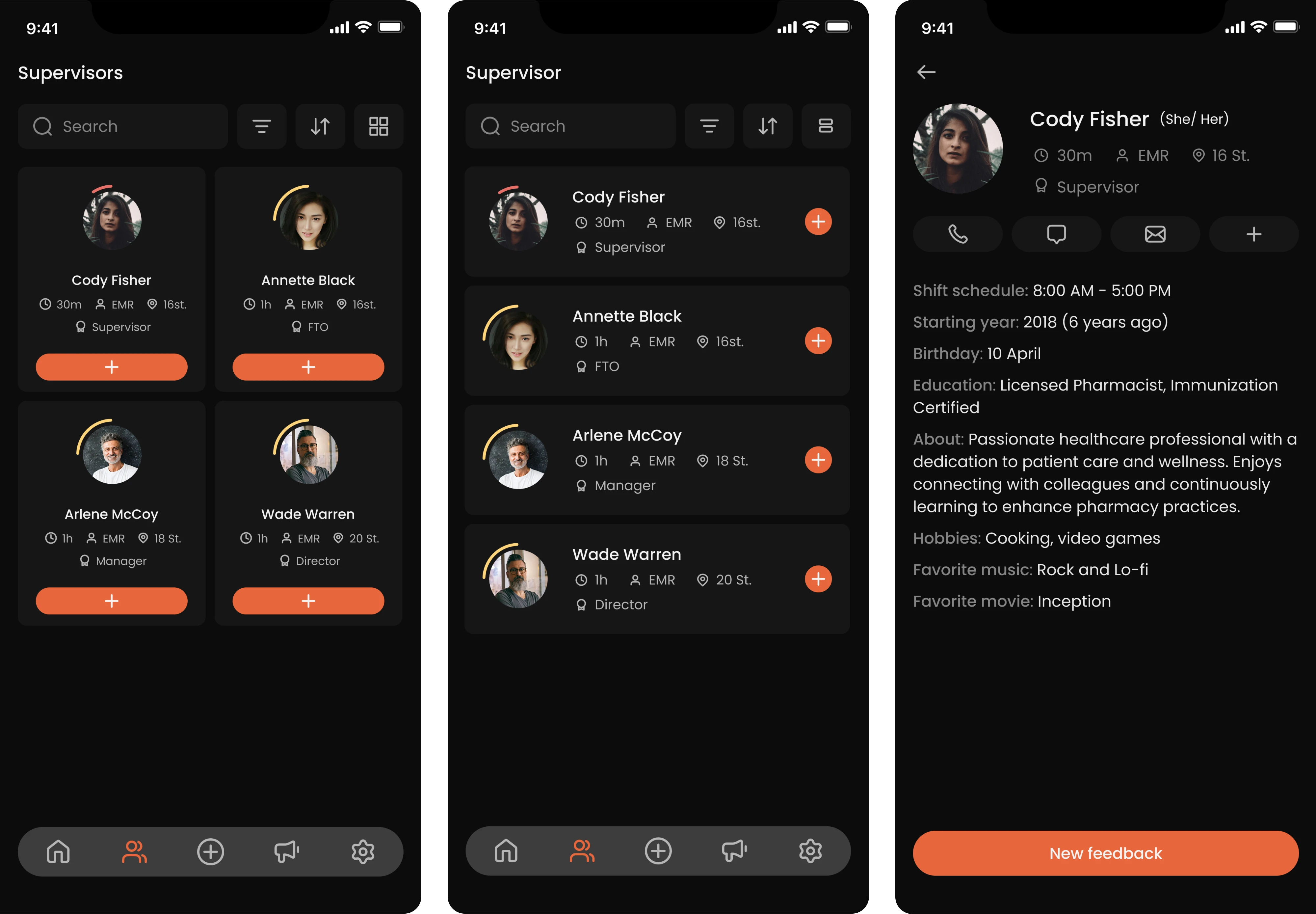 mobile design for complex saas app