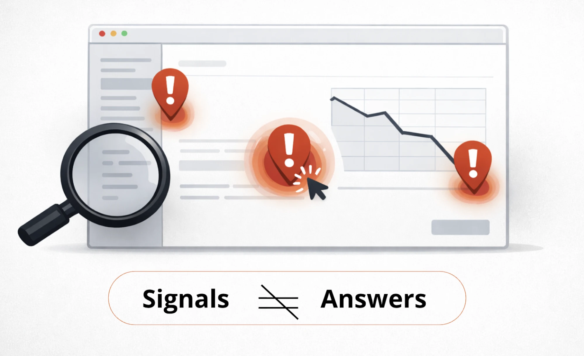 ux analytics is about signals not answers