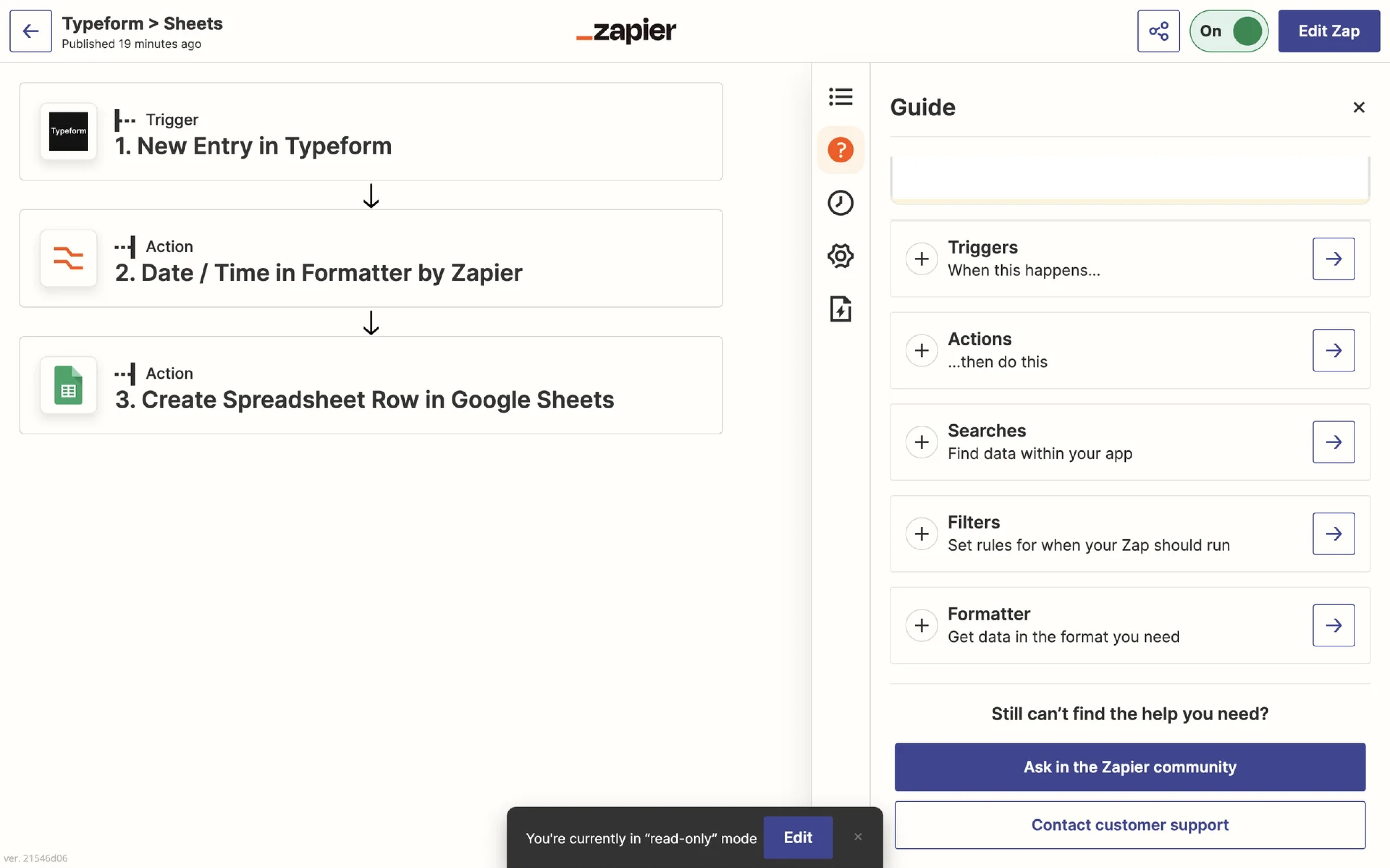 clear automation logic in an enterprise app