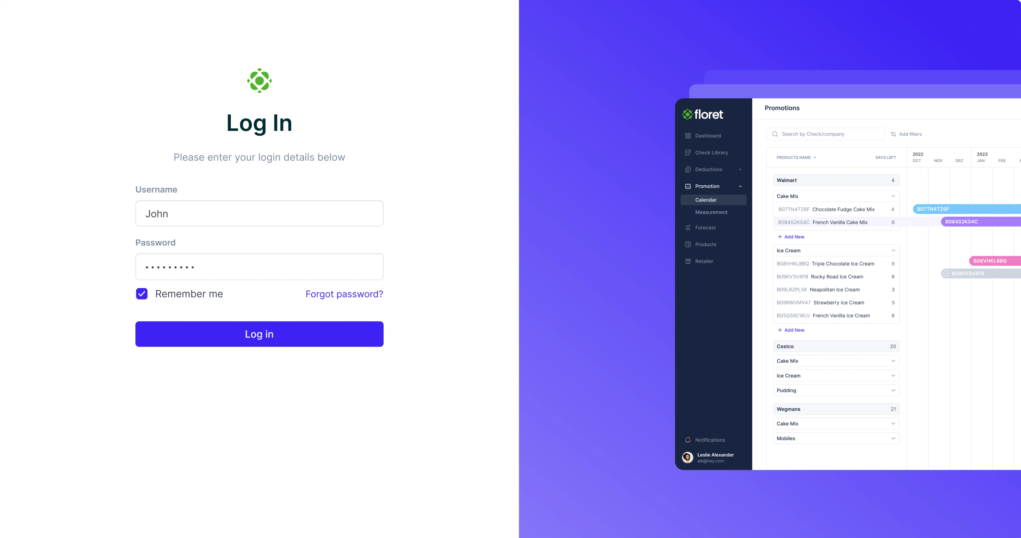 modern login page design