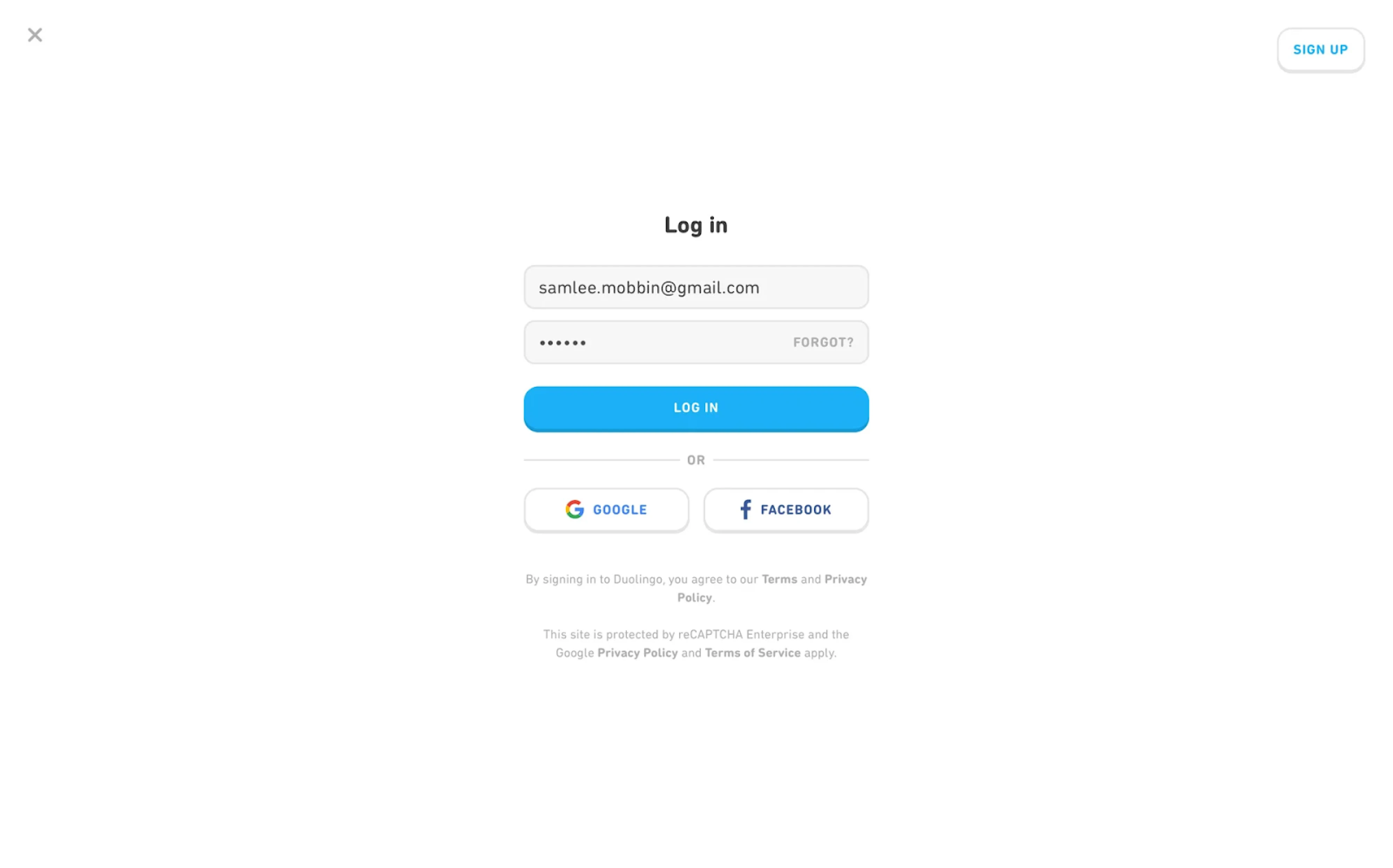 login screen interface design