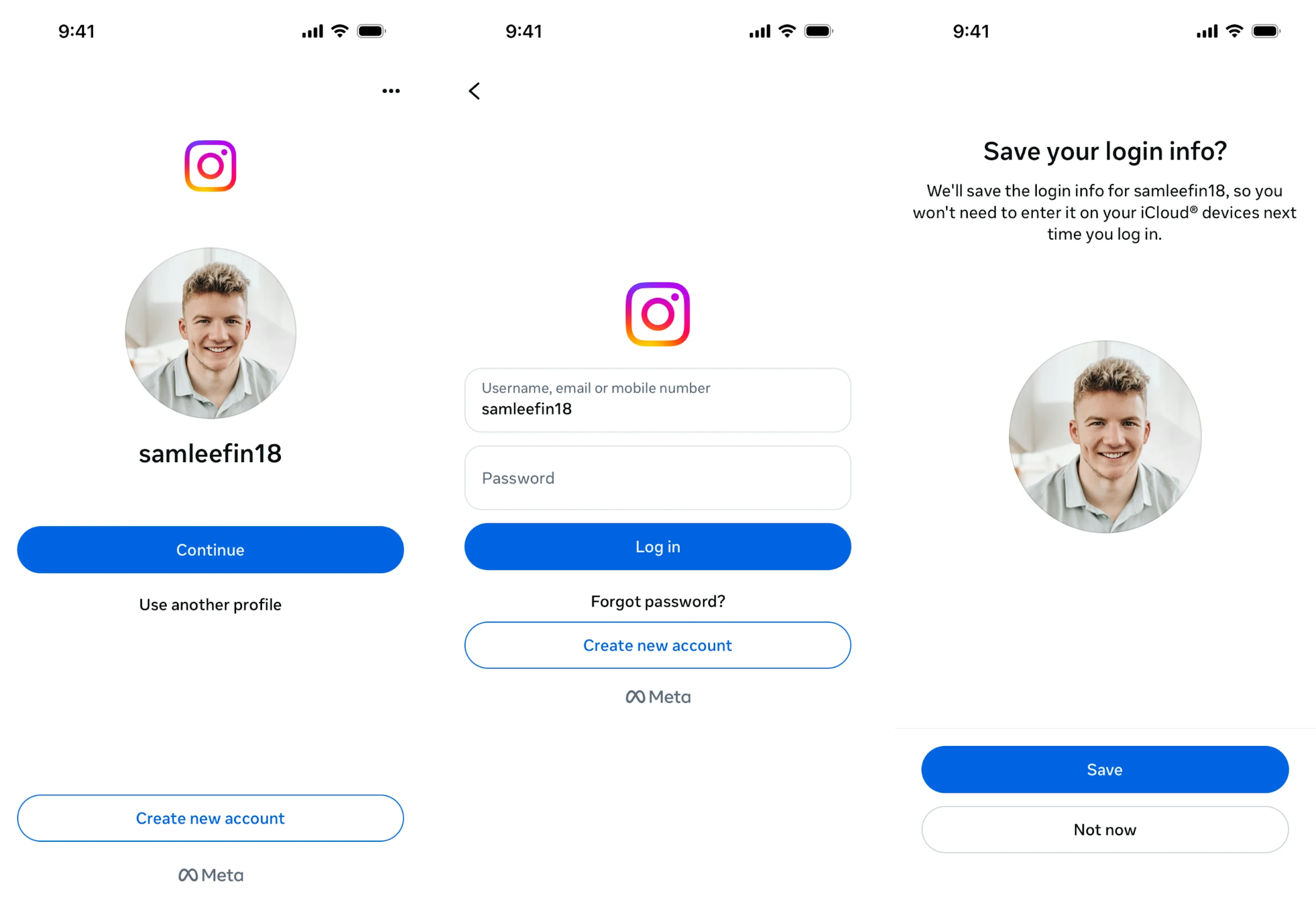 sign in screen design on mobile