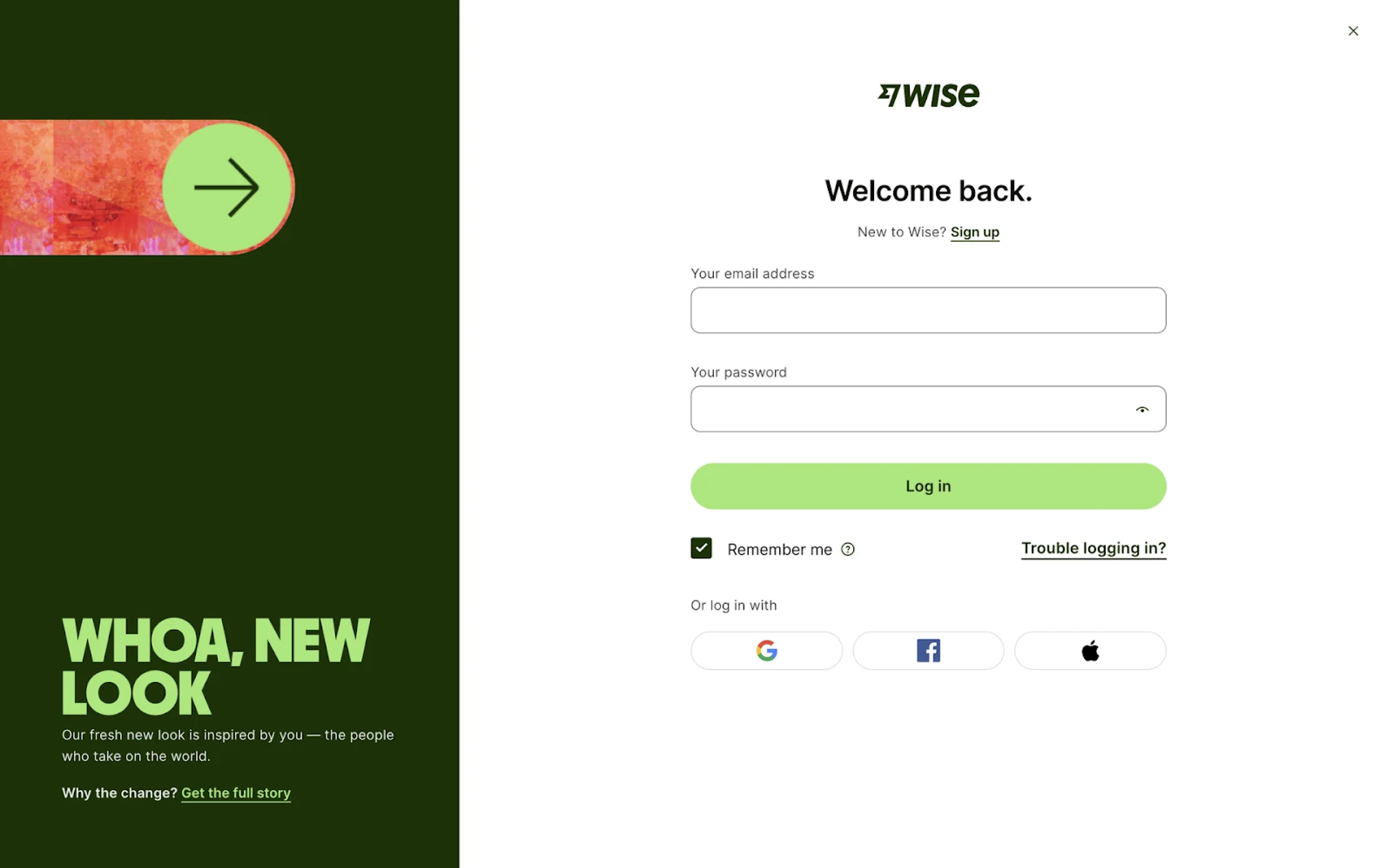 login page design ui
