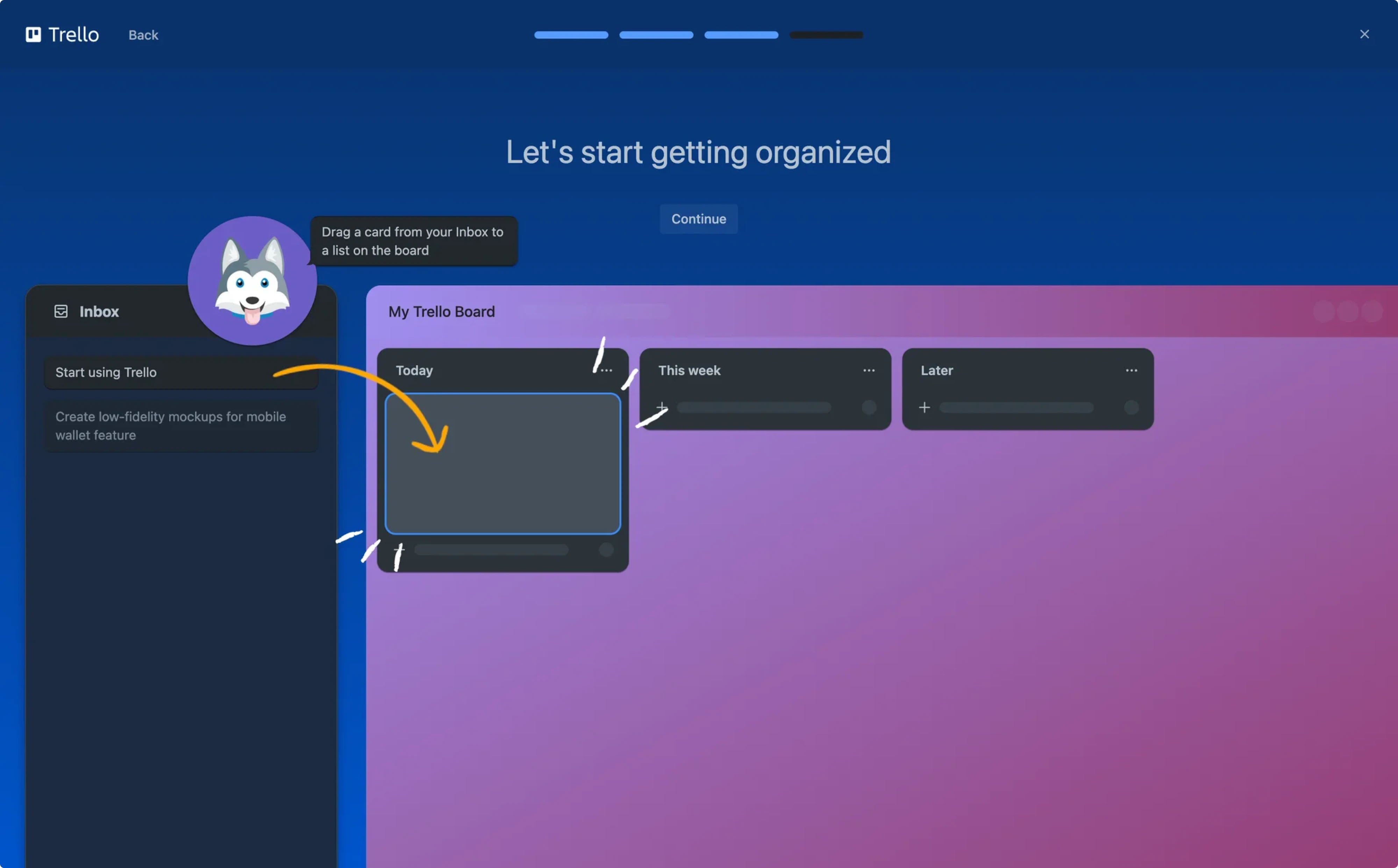 contextual walkthroughs in onboarding