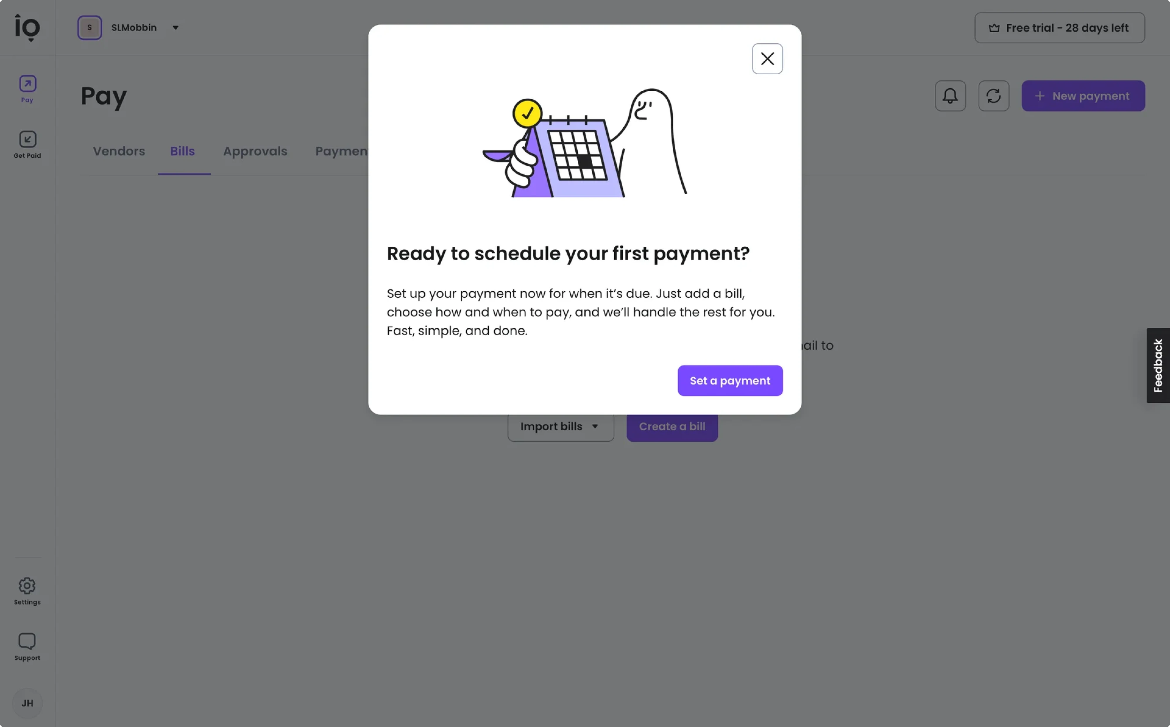 proactive prompts in a saas onboarding
