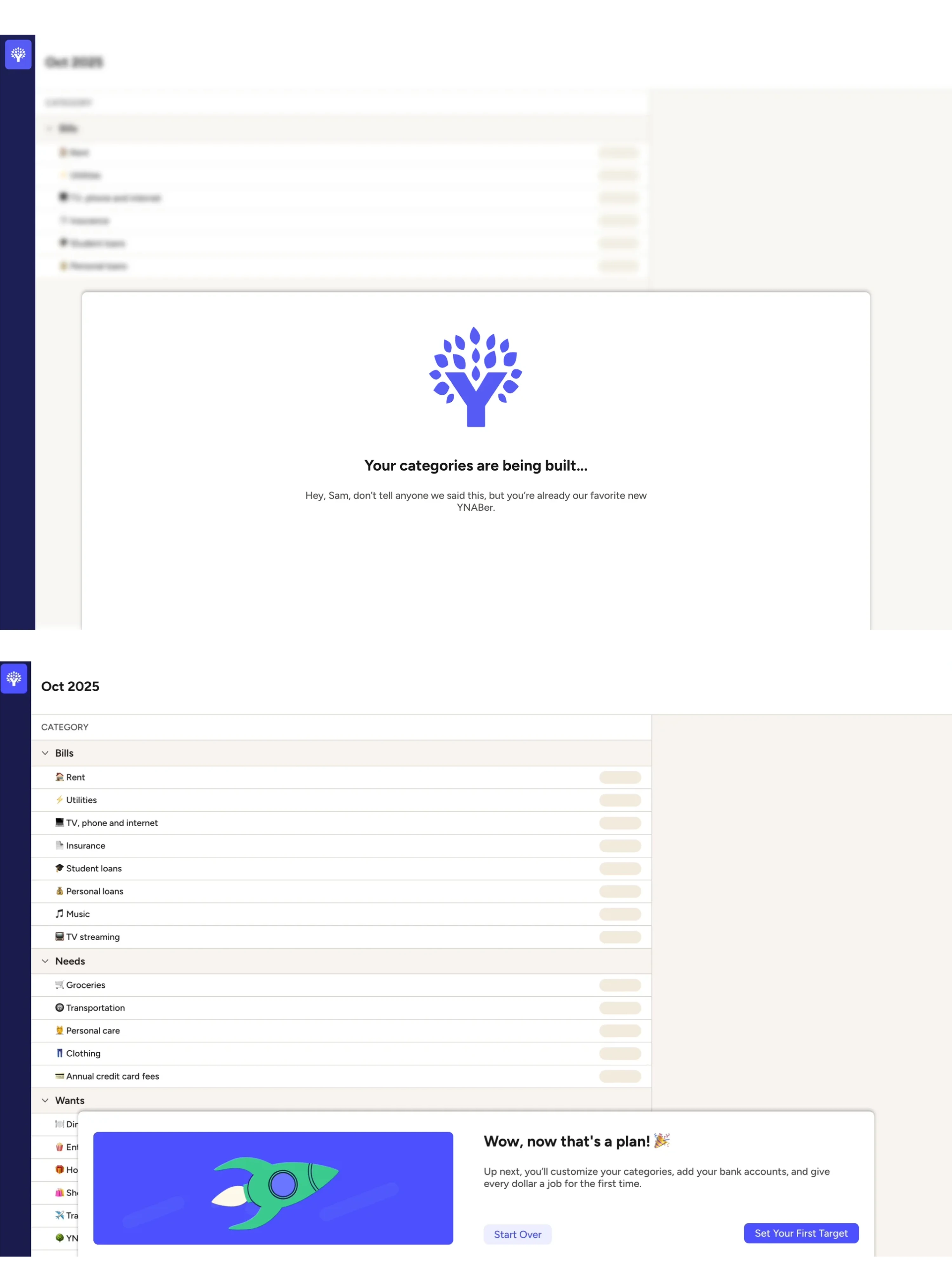 preview example in a saas onboarding