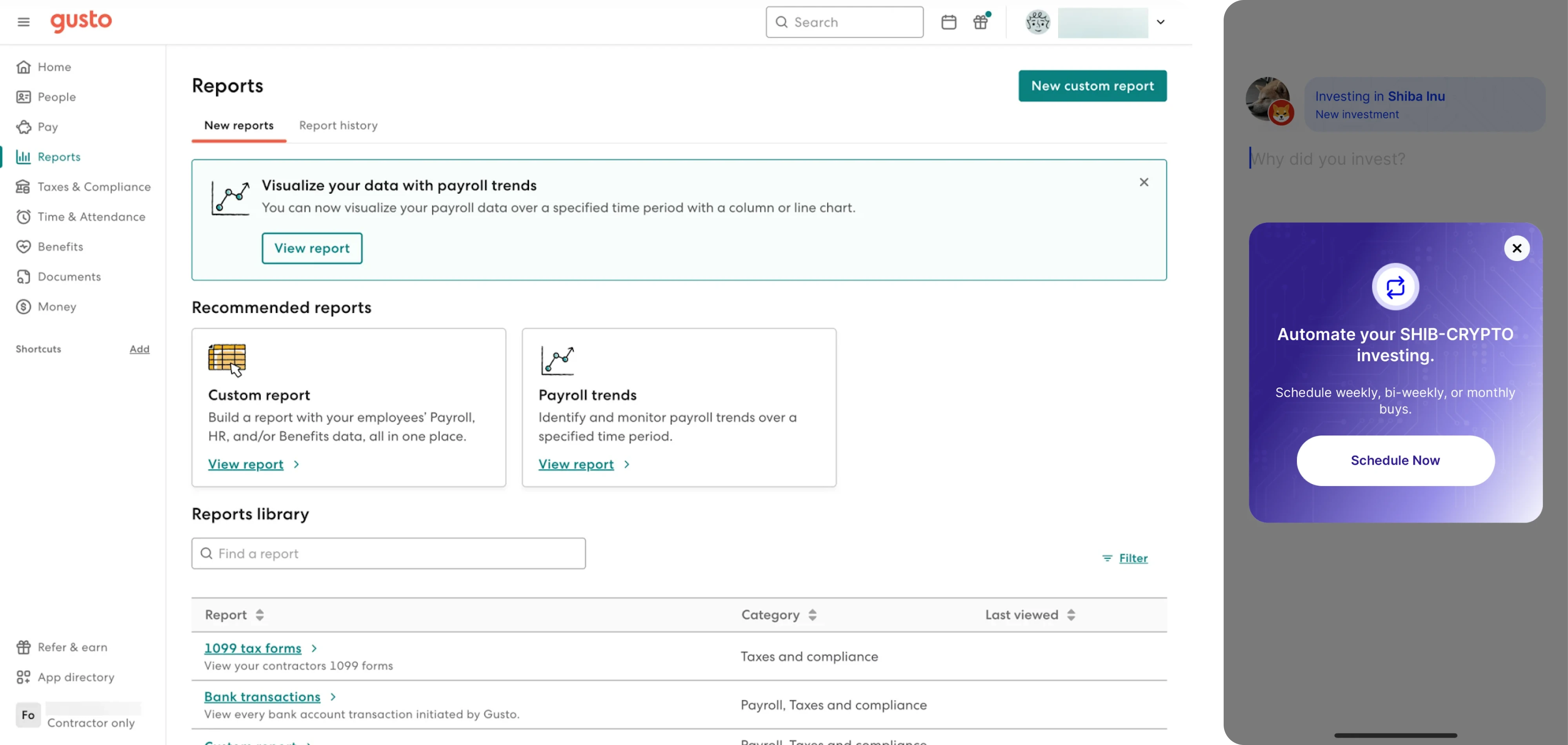 Threshold triggers in Gusto and Public apps