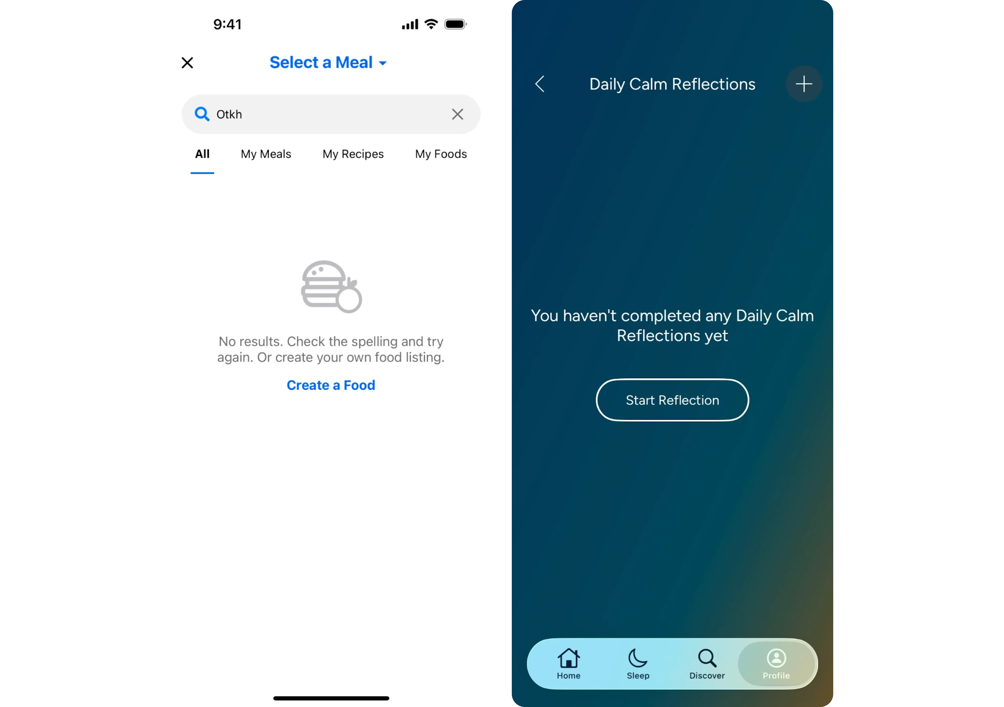 An example of the state-based triggers