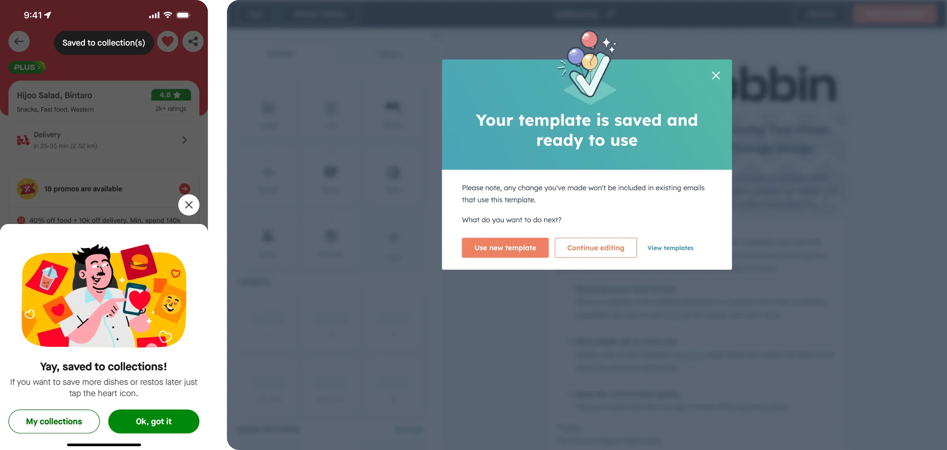 Micro-reinforcement examples in Gojek and HubSpot