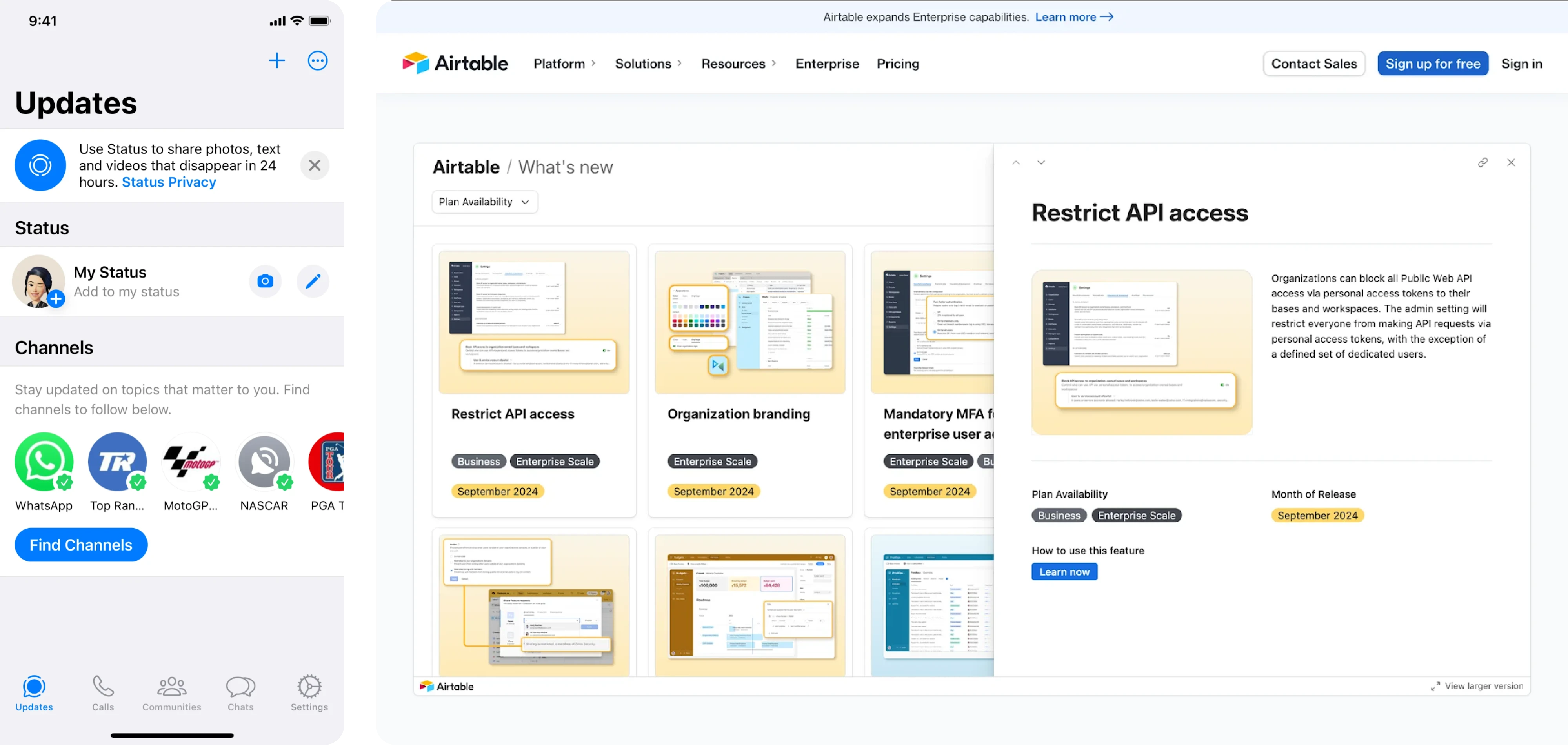 Passive discovery examples