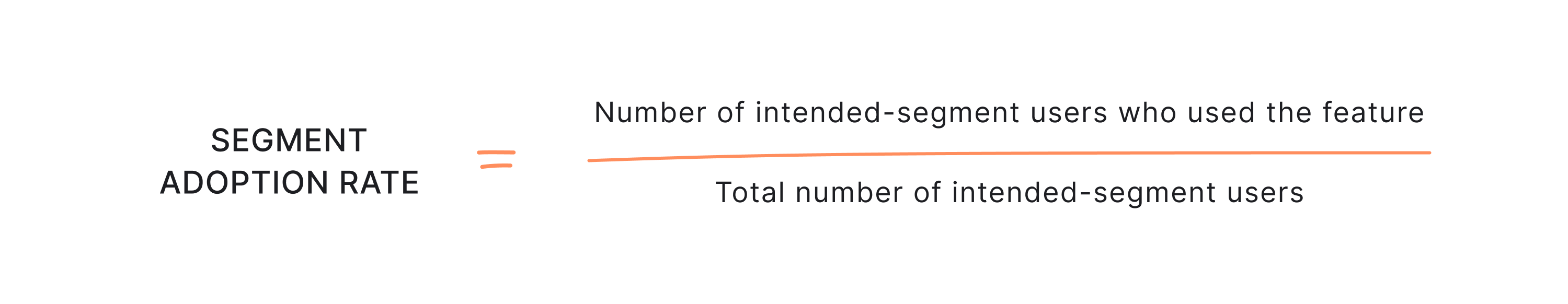 Segment adoption rate