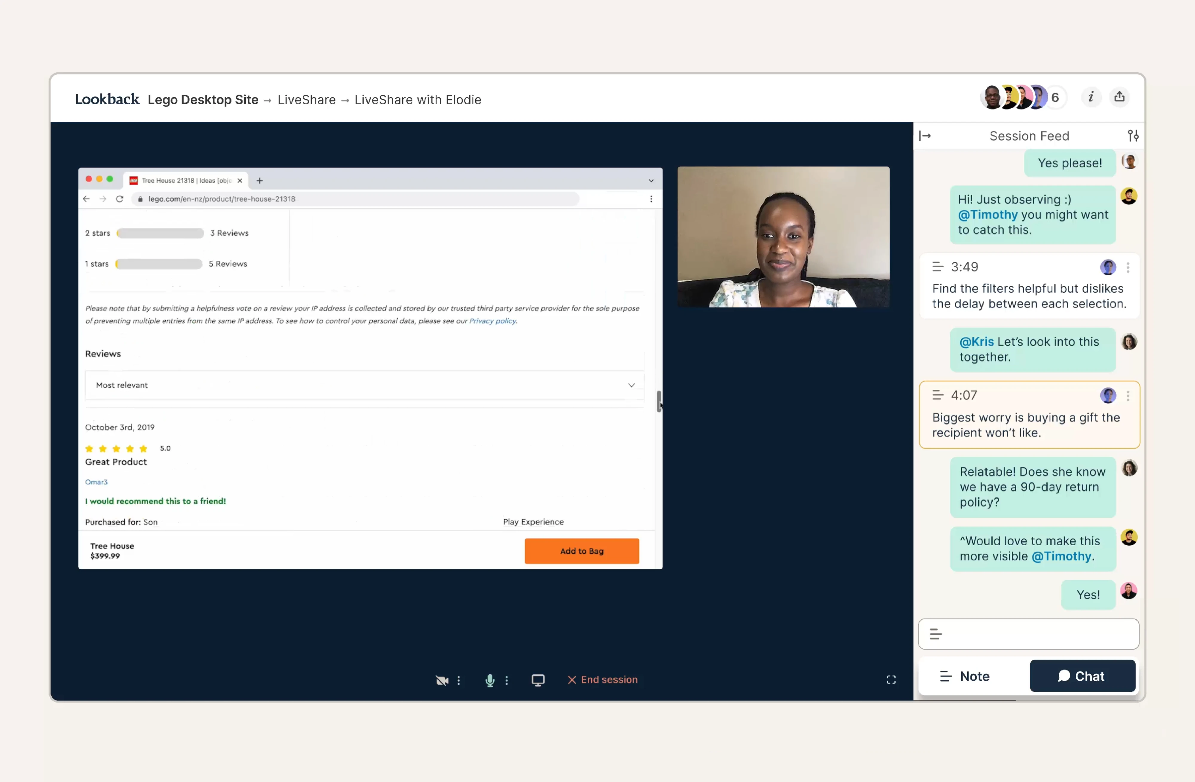 lookback design tool