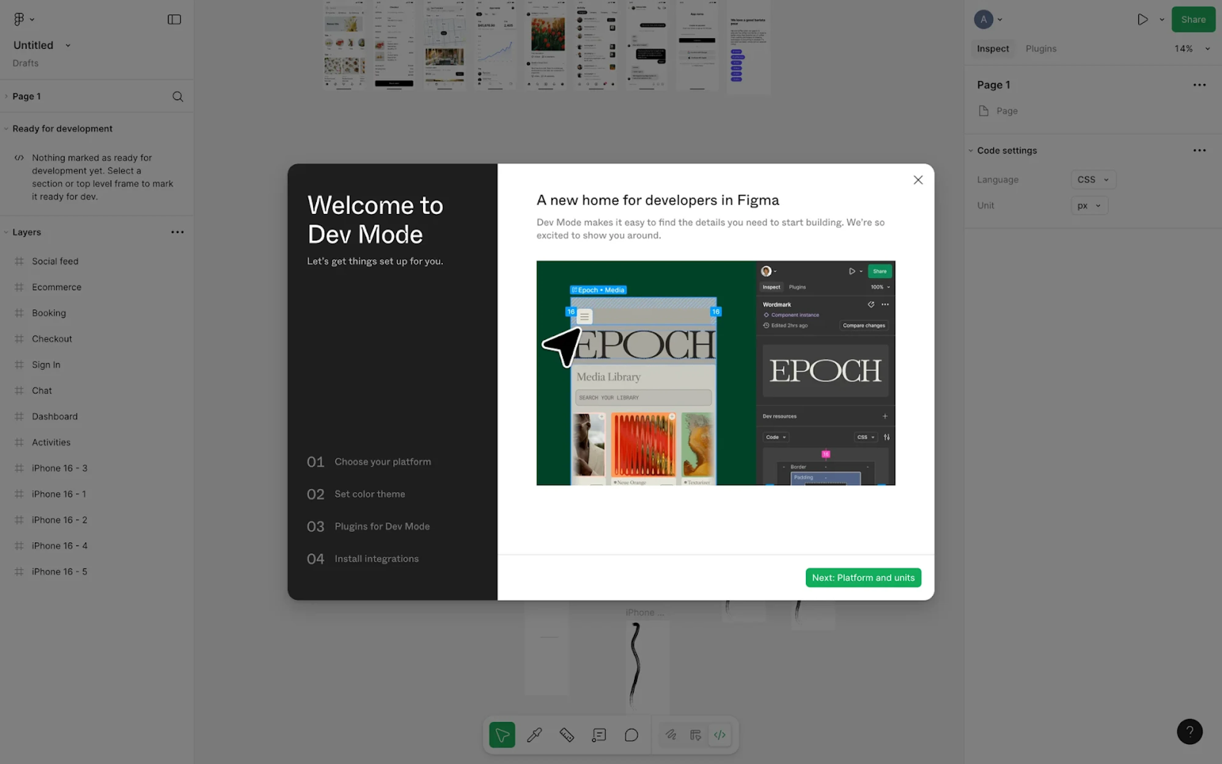 figma dev mode