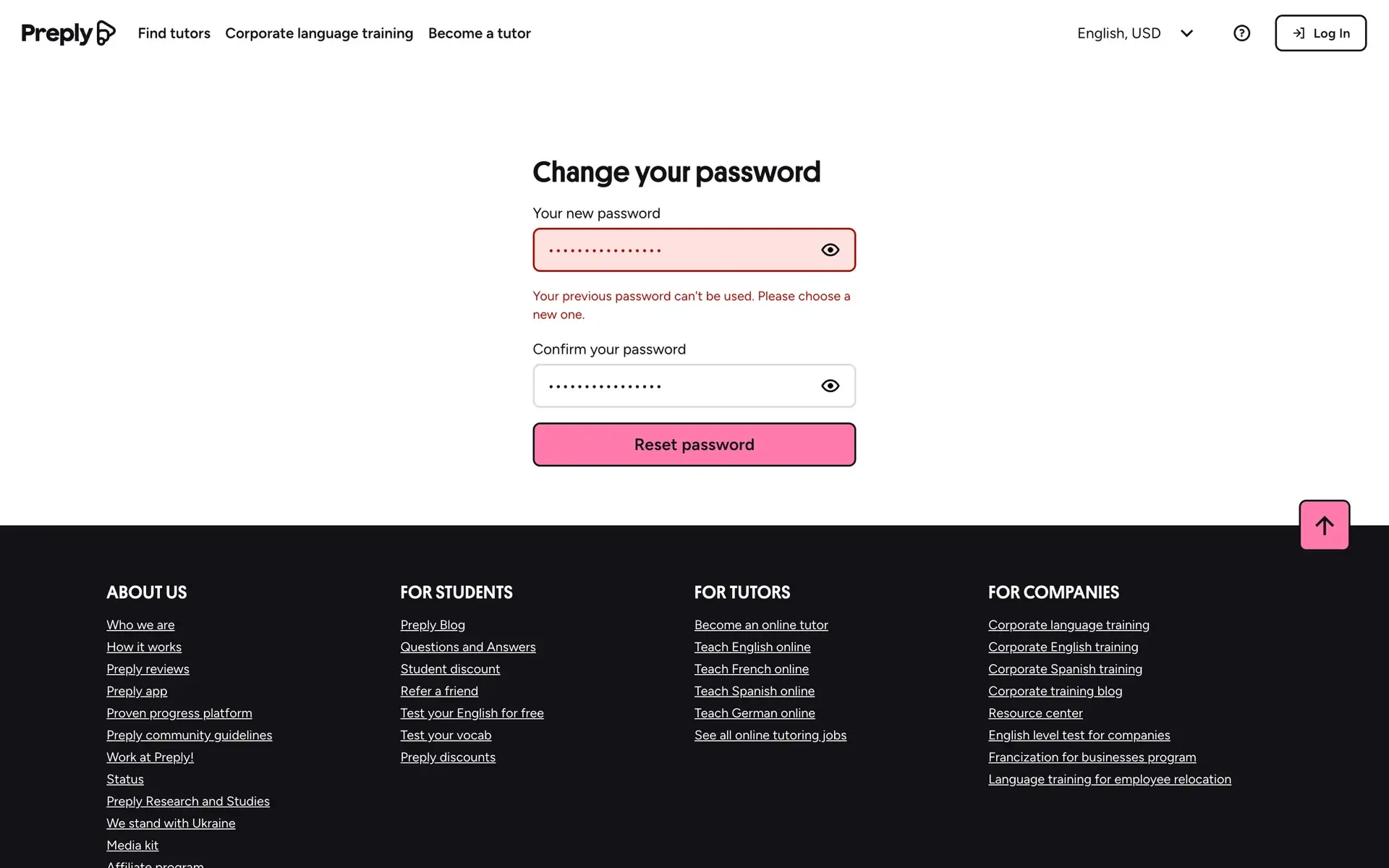 error field state design