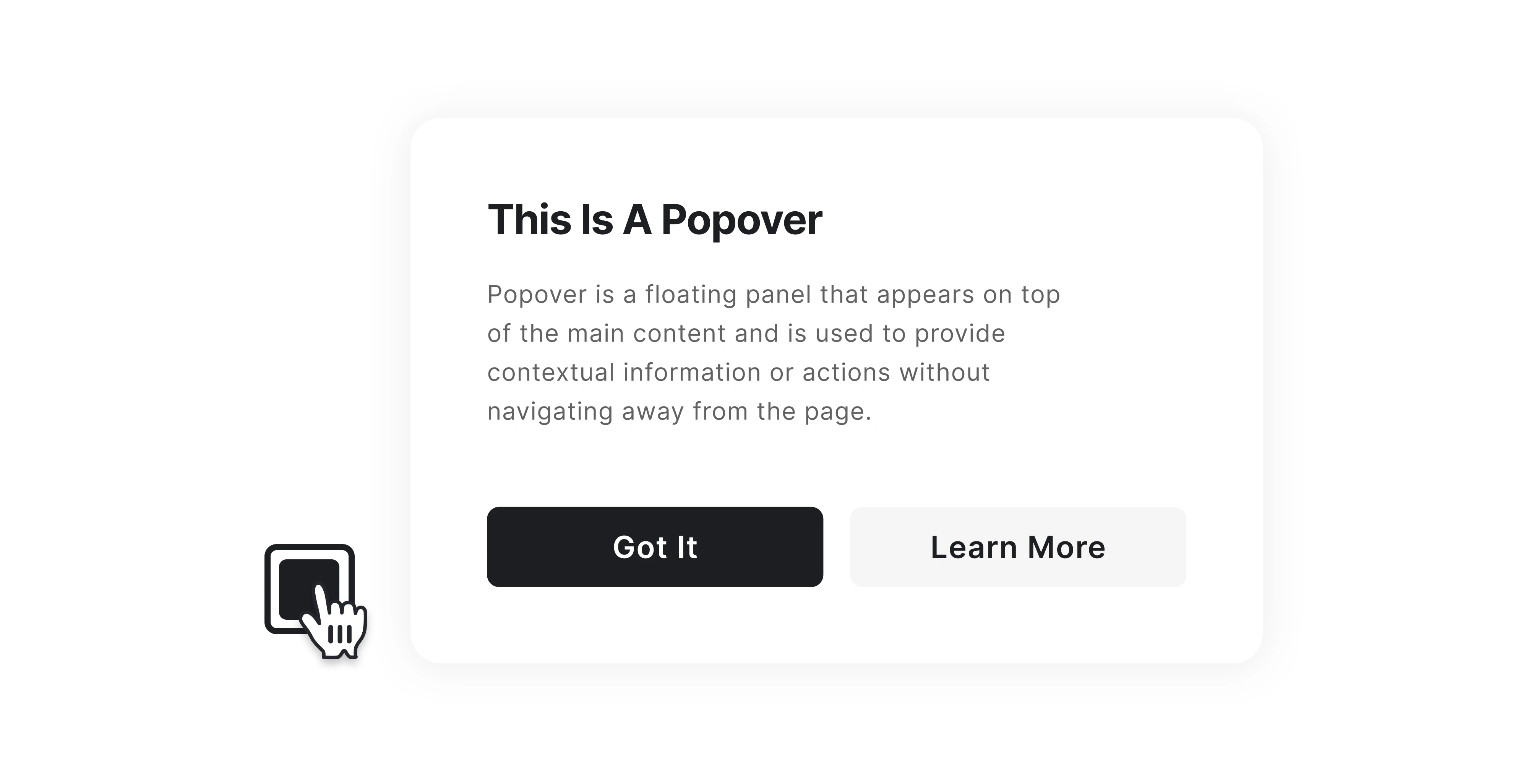 popover explanation