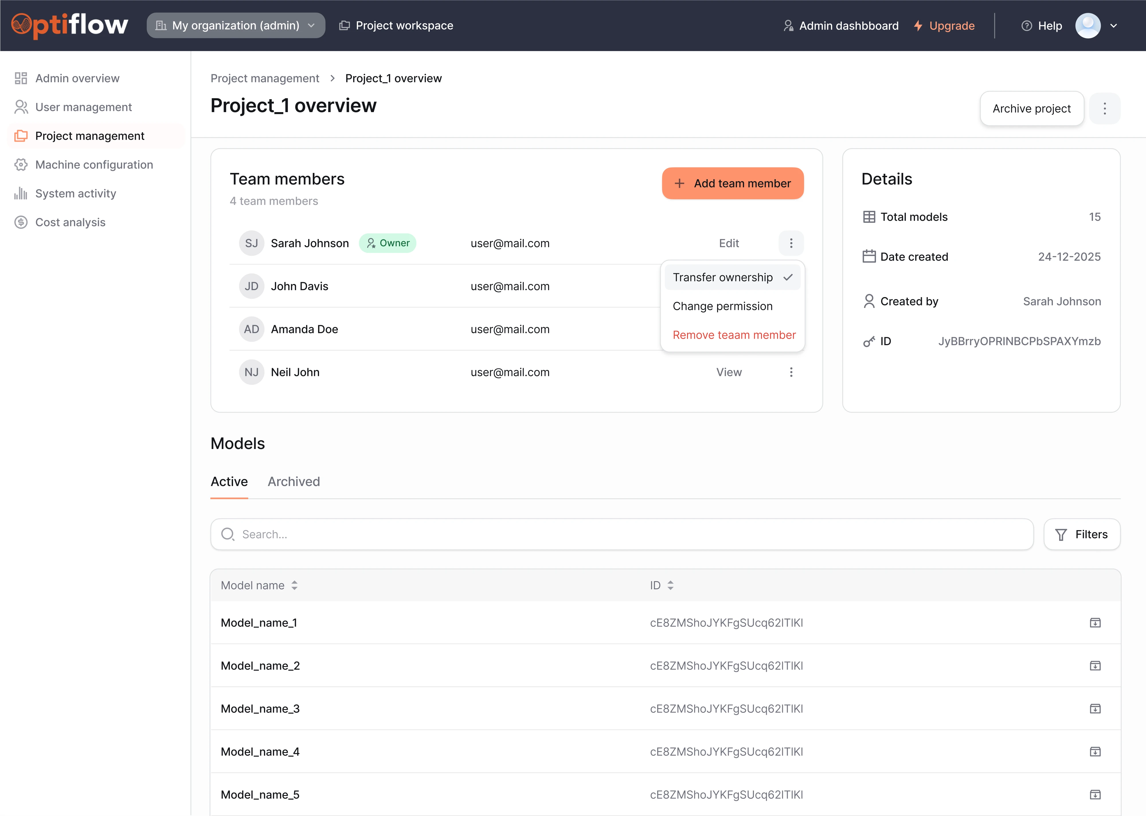 modern popover design