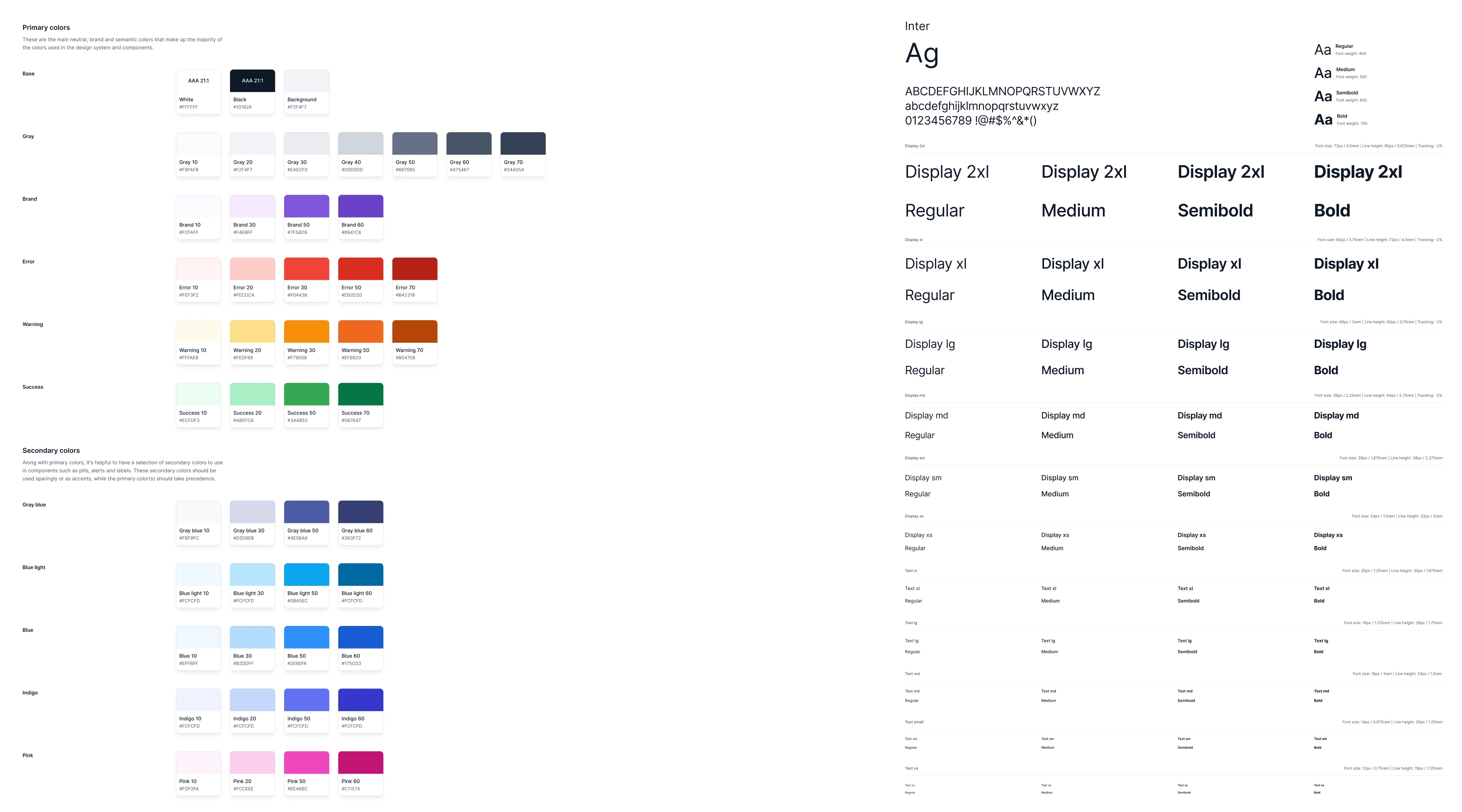 UI kit created by Eleken for FlourishON