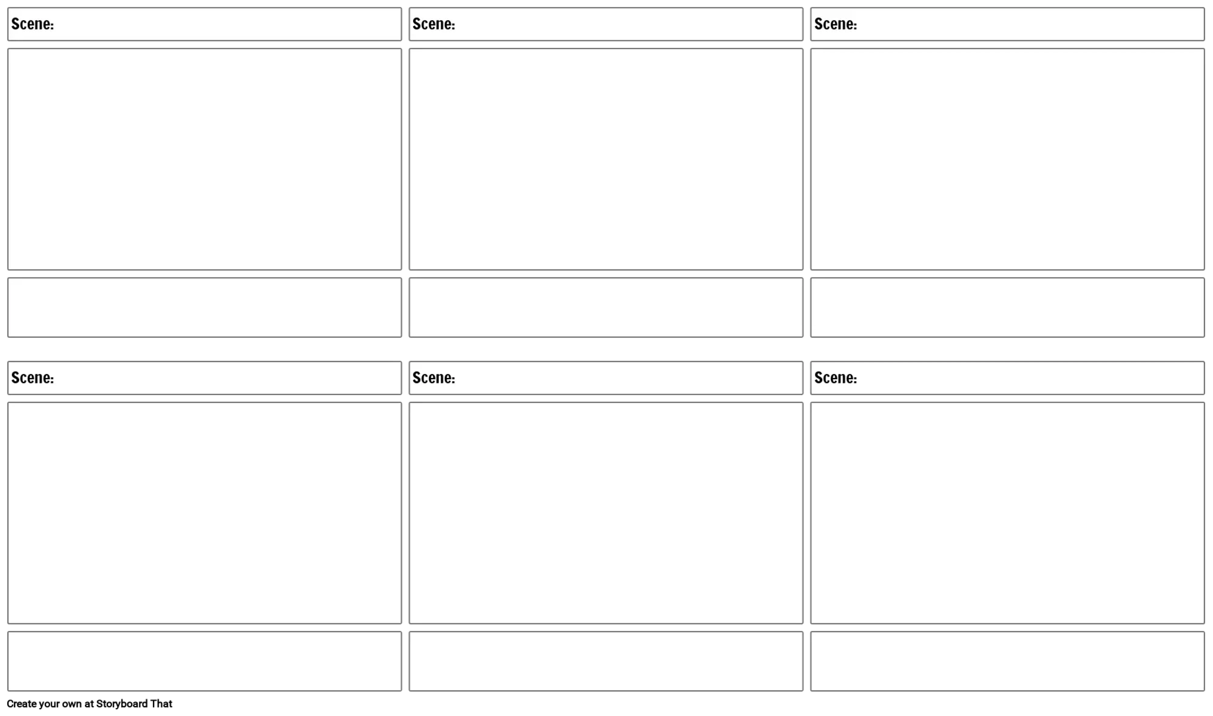 Panels in UX Storyboard
