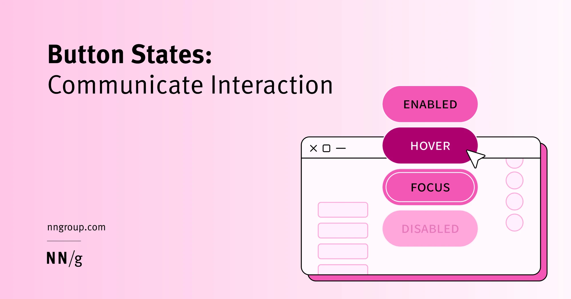 button states