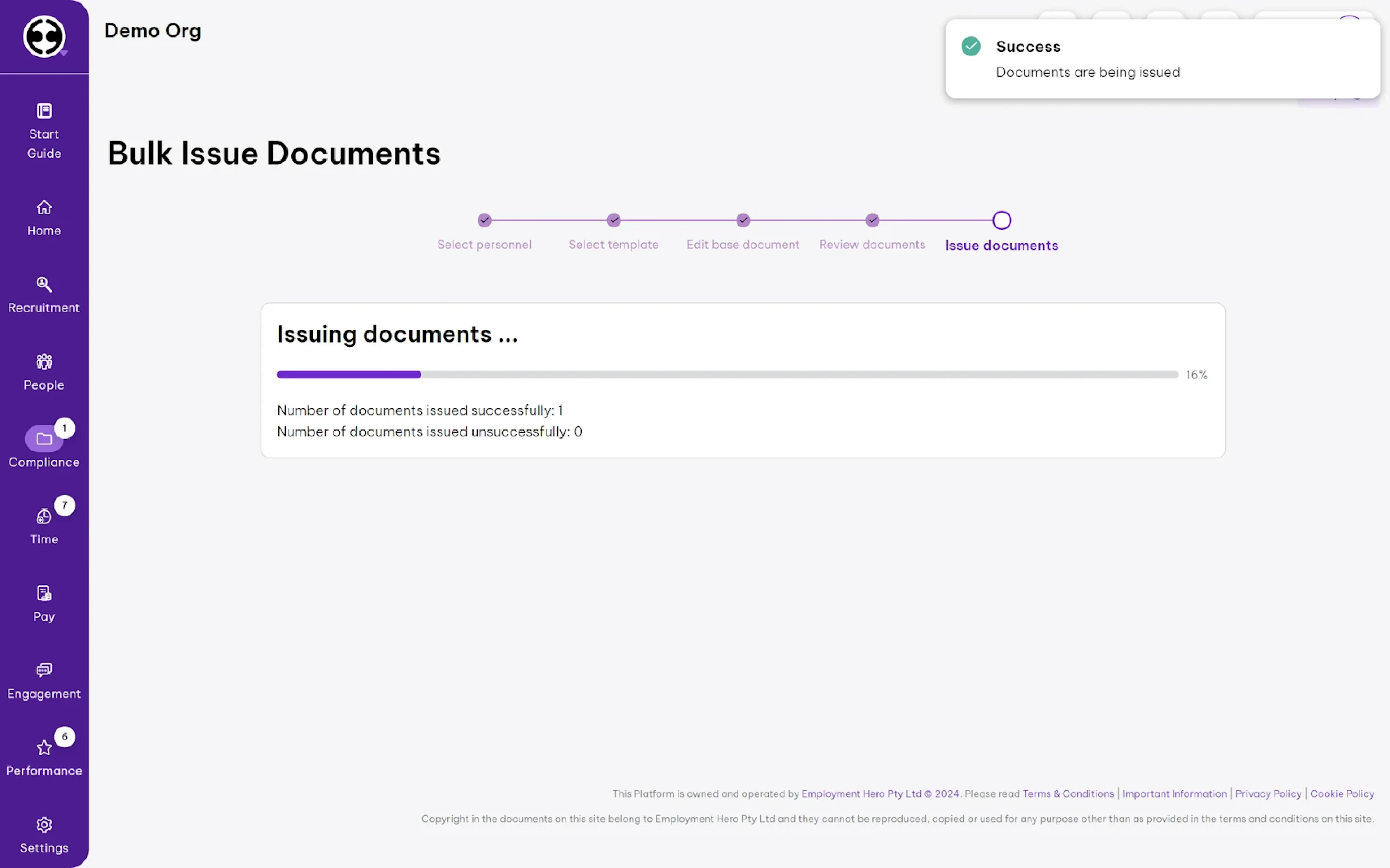 Progress with clear system feedback and context