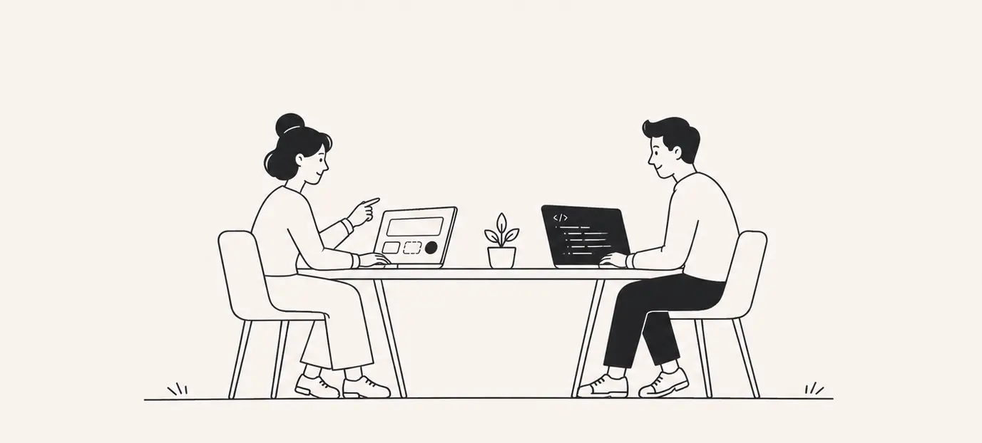 Collaborating closely with developers