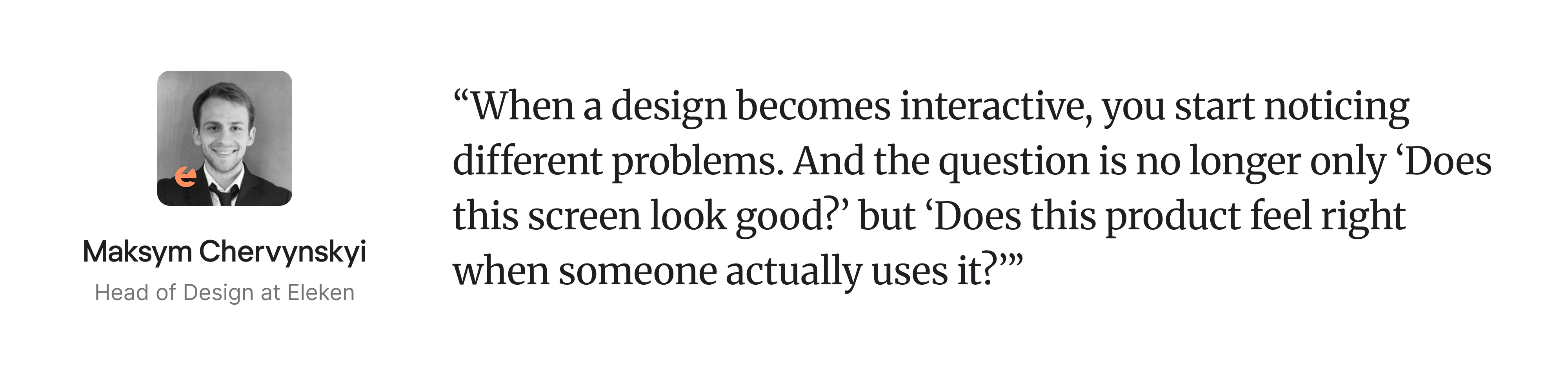 design expert quote on lack of empathy in AI UX design