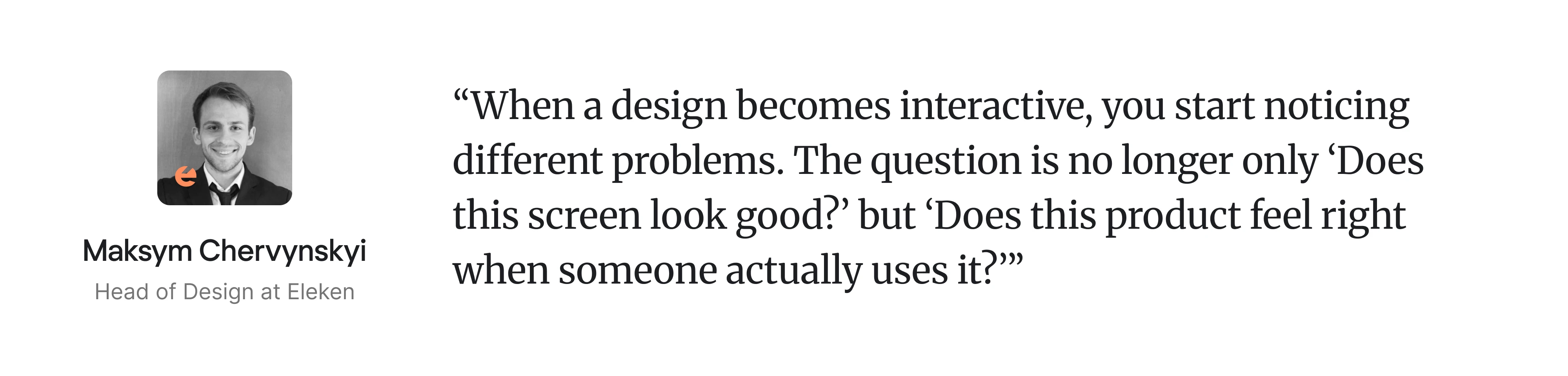 design expert quote on the necessity of personalization in AI UX design