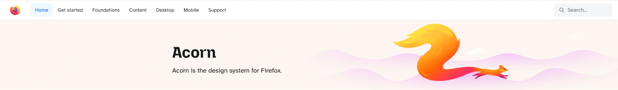 Firefox Design System (Acorn)