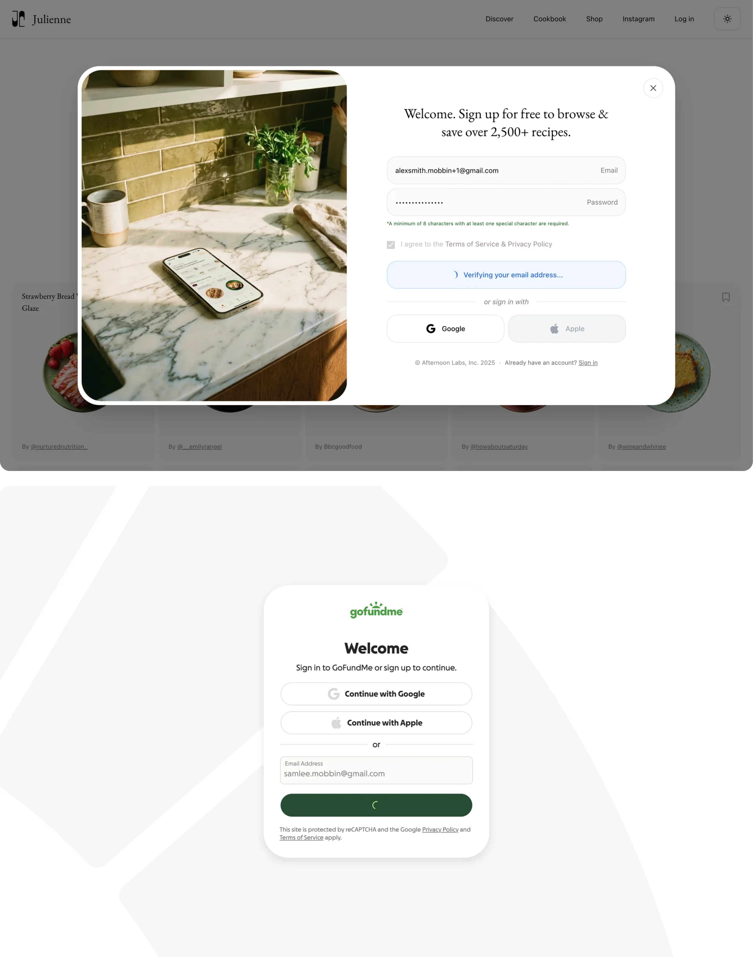 Button loading spinner ui states