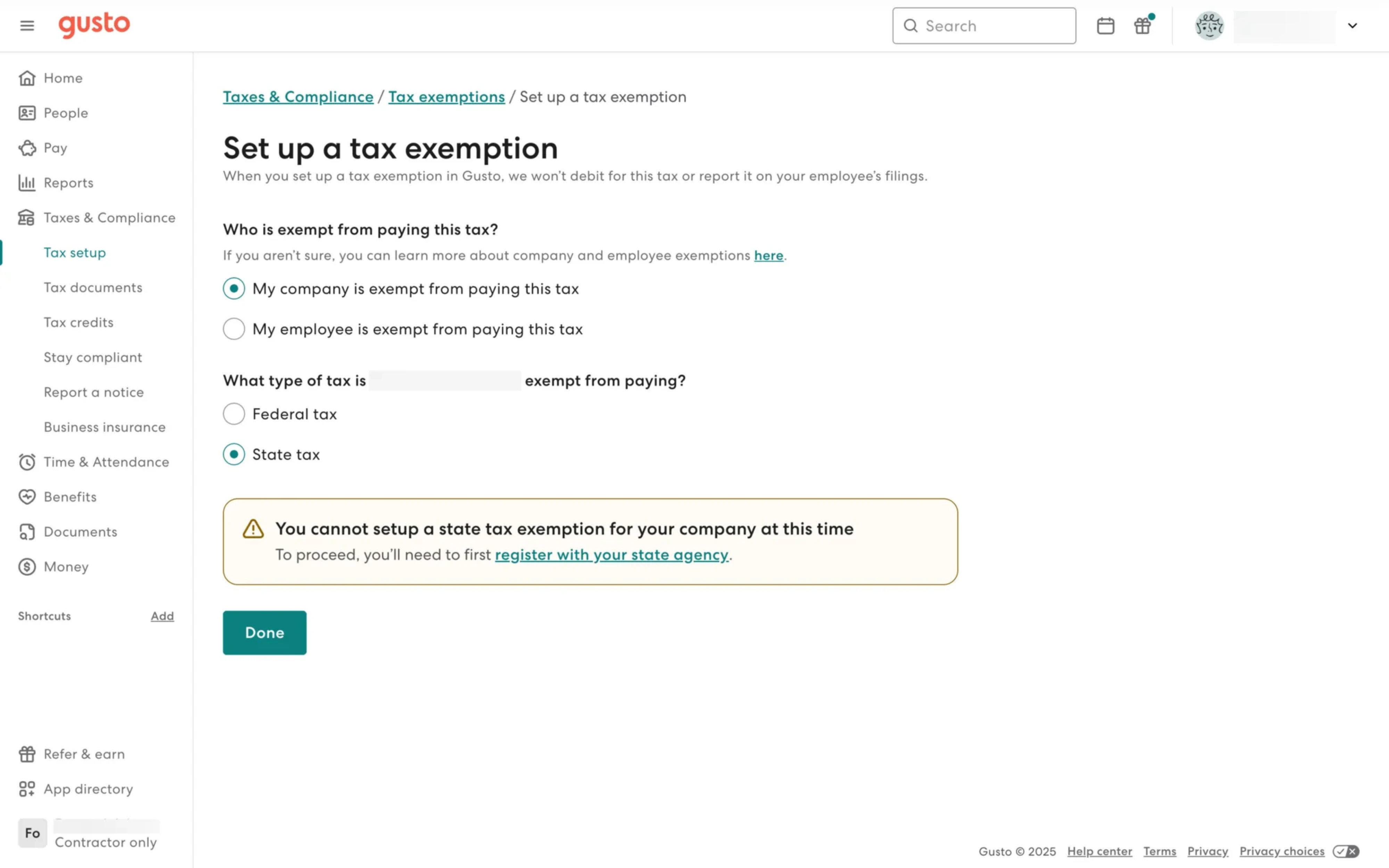 banner alert ui example