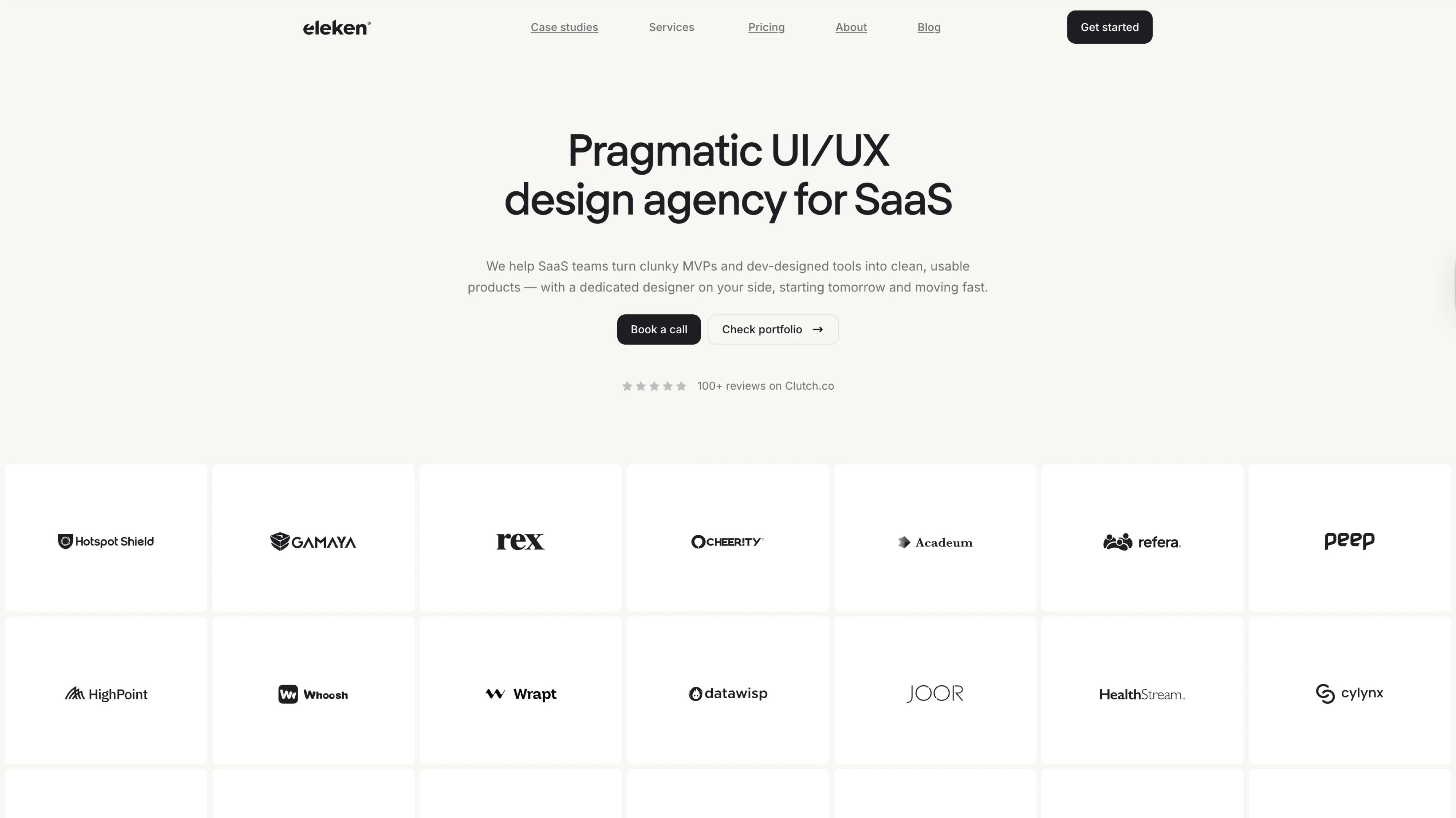 Eleken SaaS Design Subscription Agency