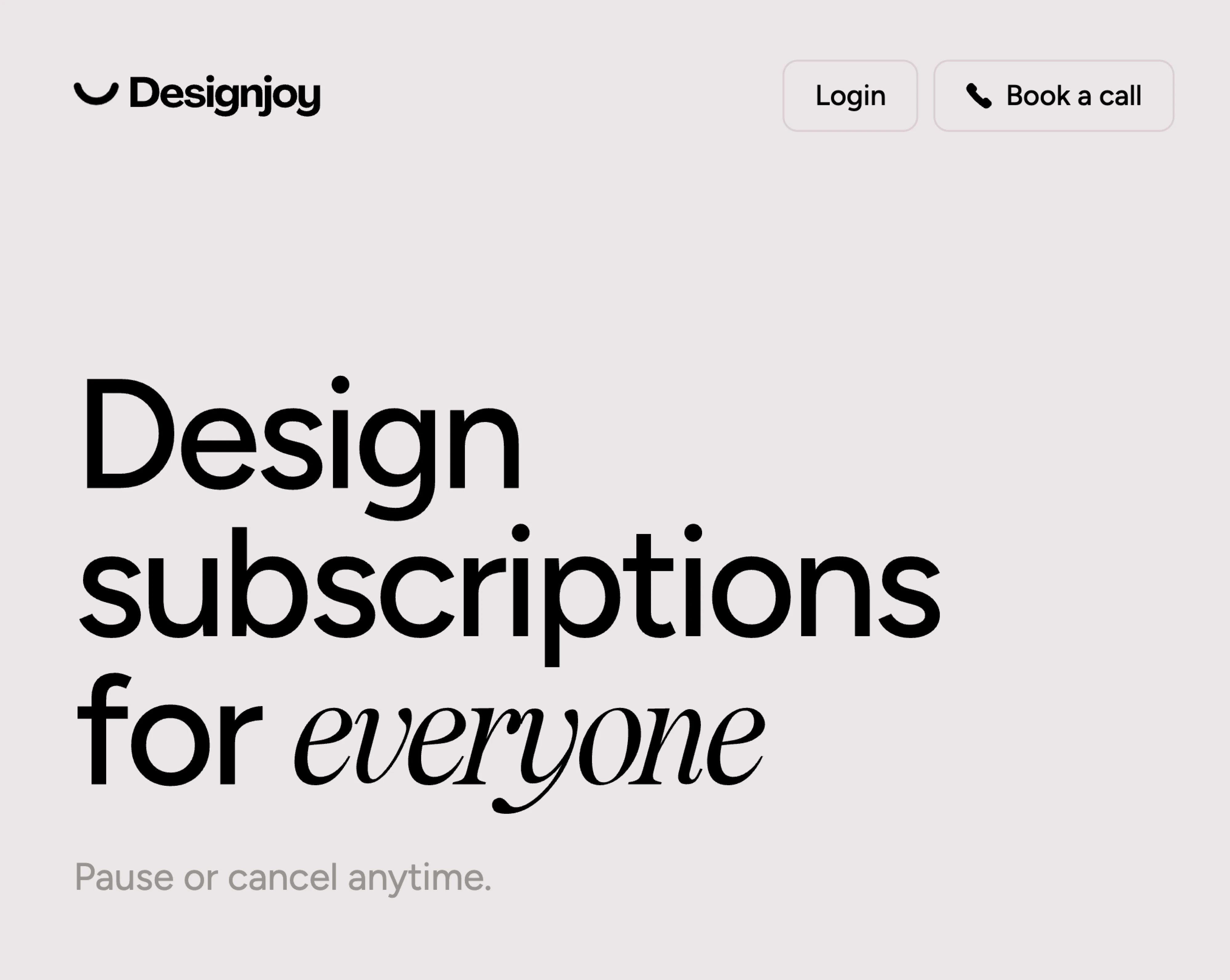 Designjoy SaaS Design Subscription Agency