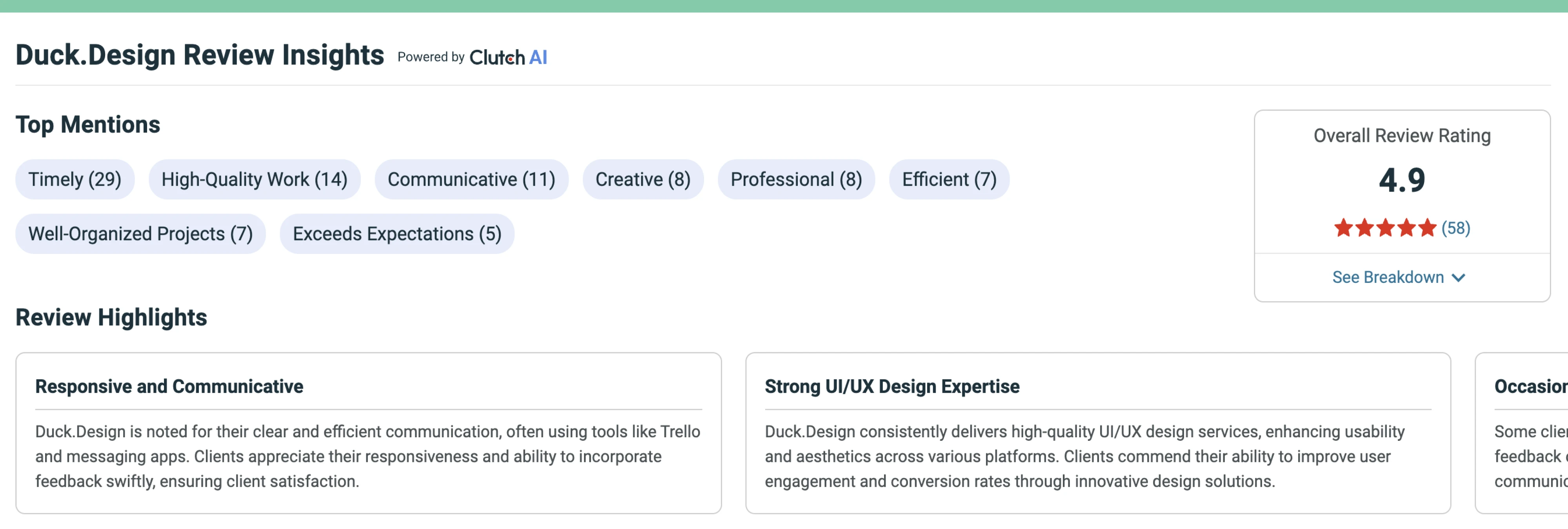 Duck.Design Review Insights