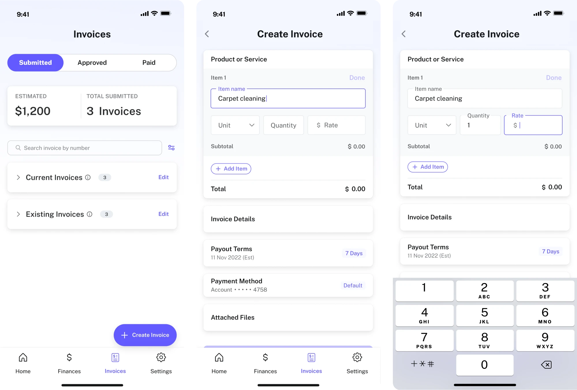 mobile buttons design