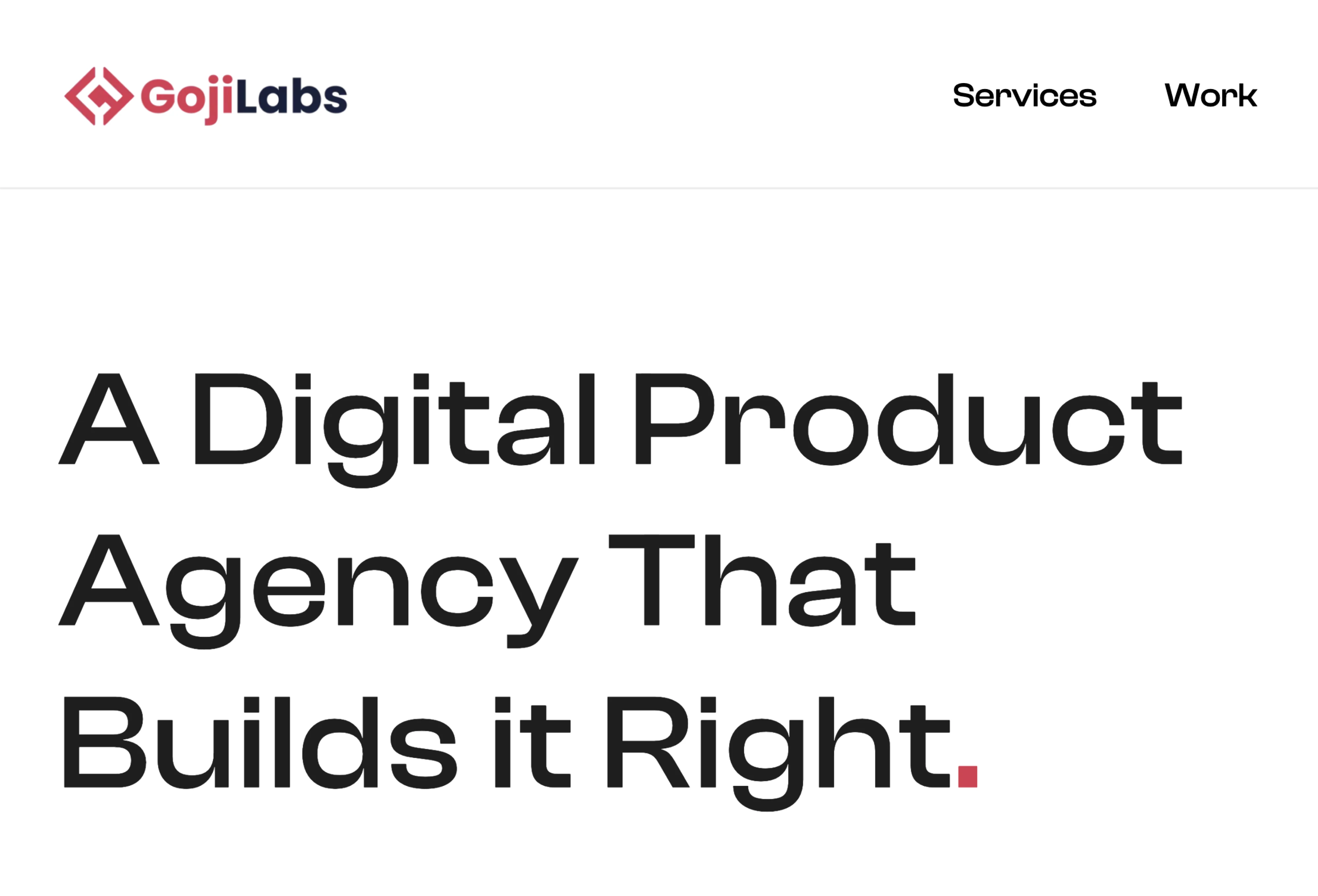 Goji Labs AI Design Agency