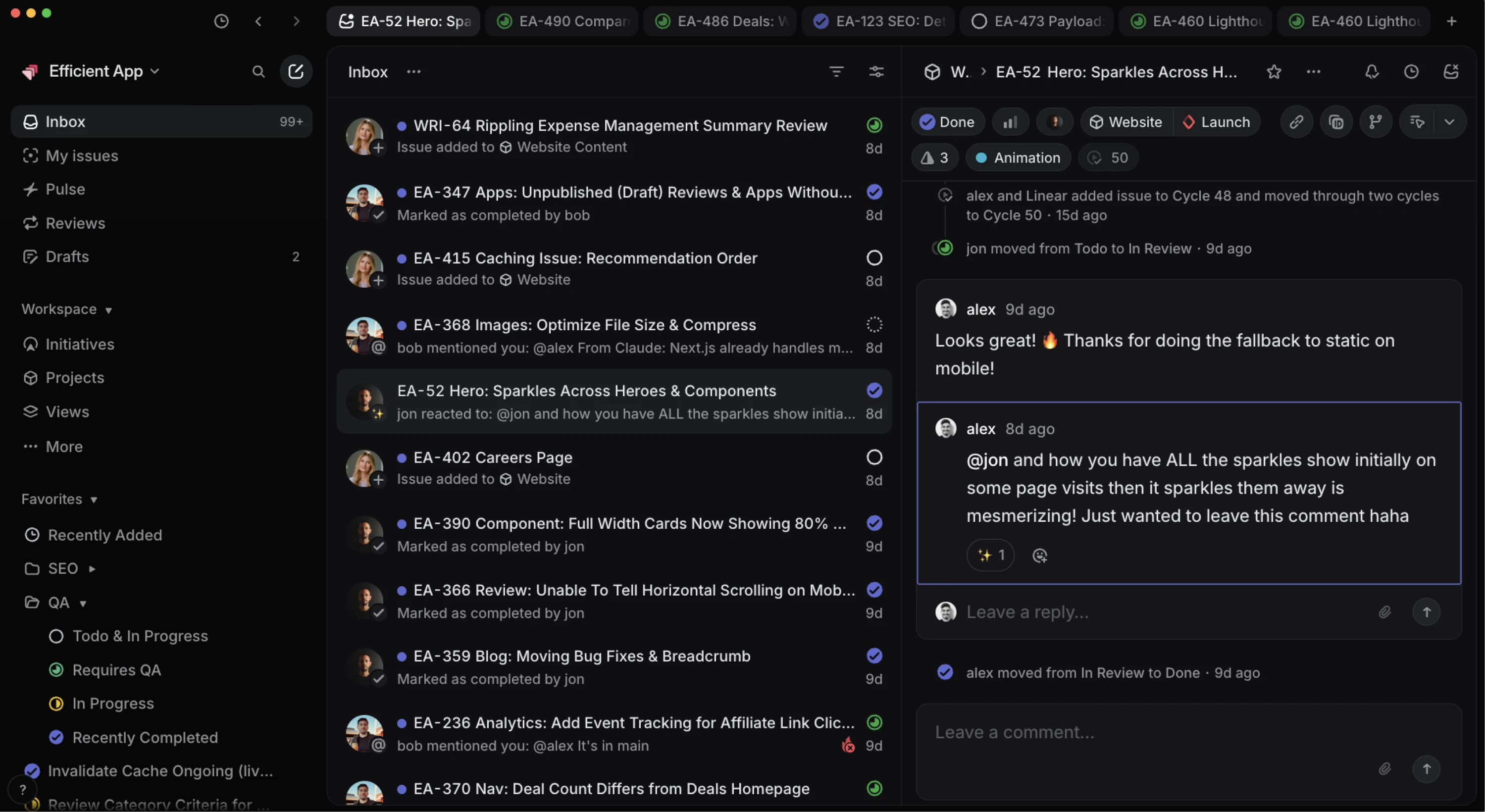 notification design example