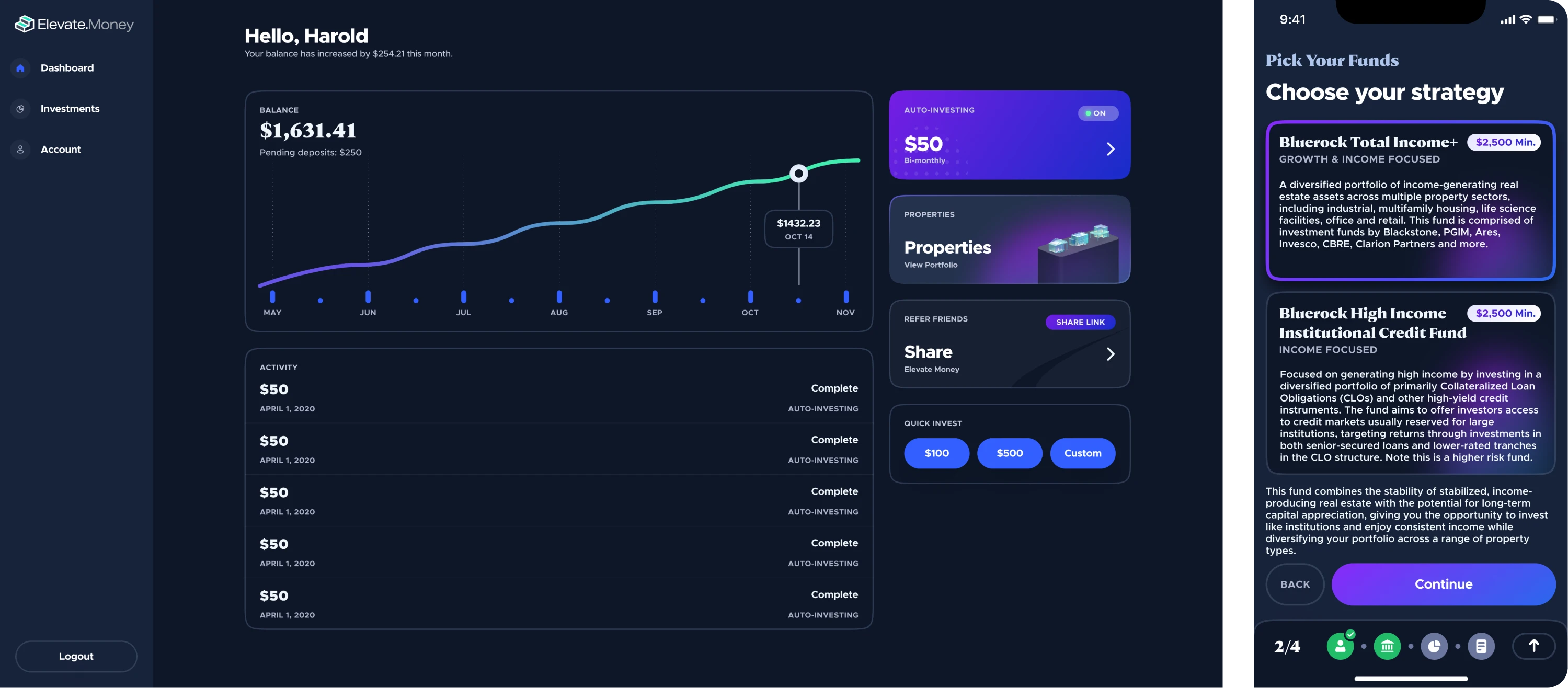 dark mode design