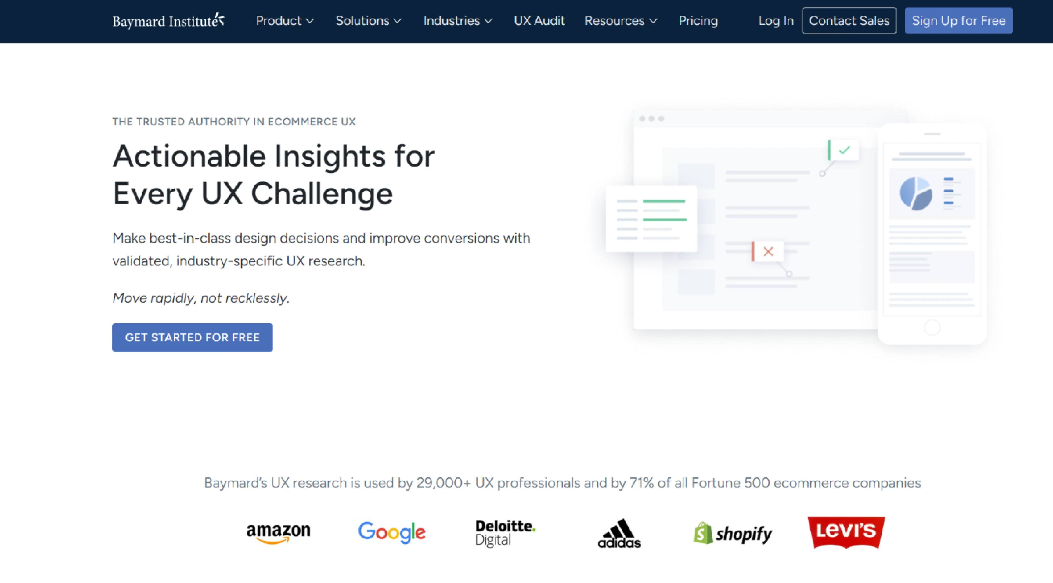 Baymard Institute ux audit agency