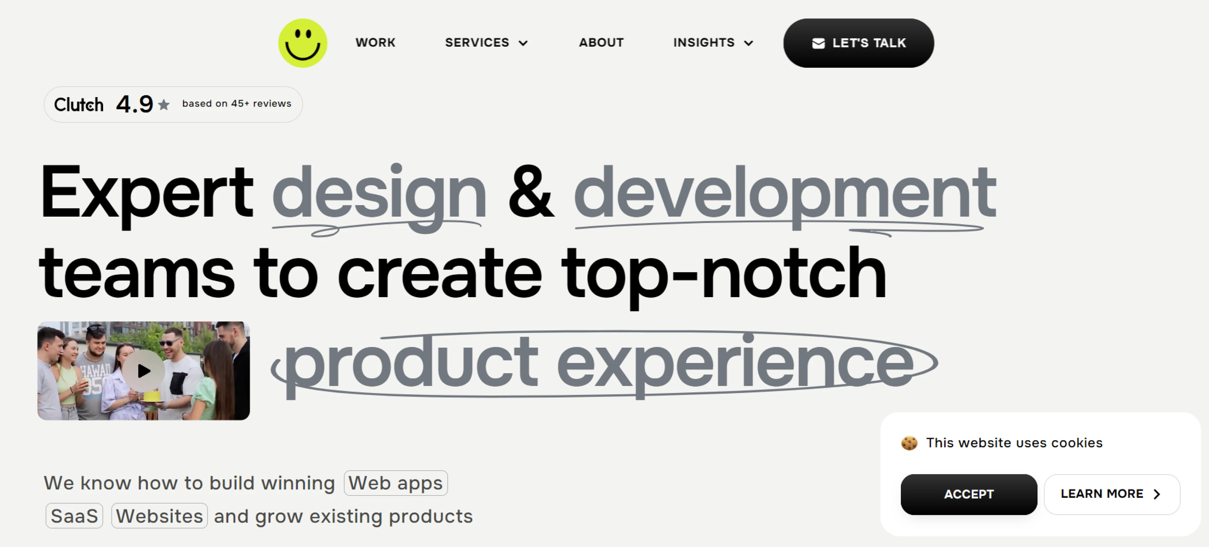 ux audit services by Goodface agency