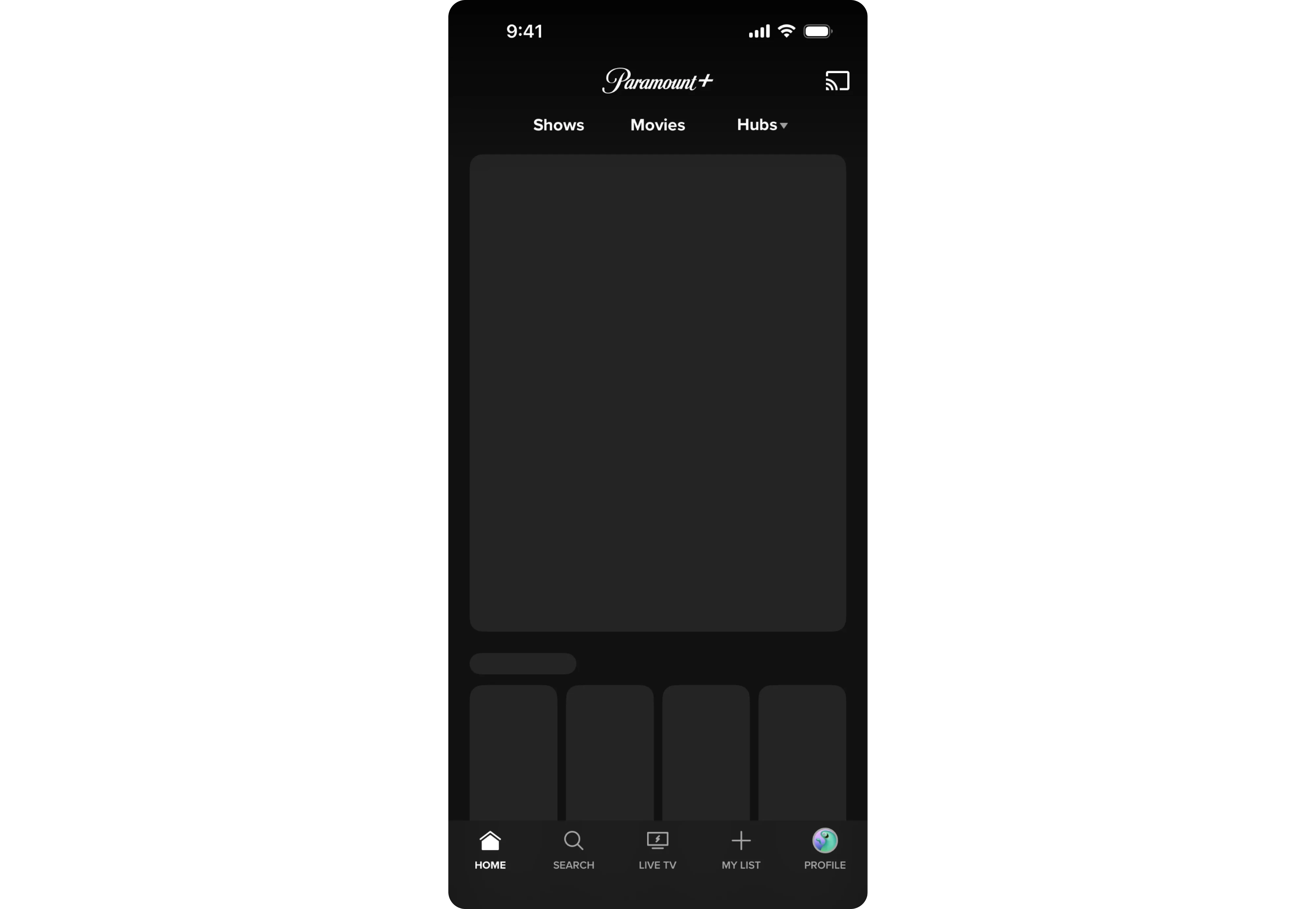 Skeleton screens