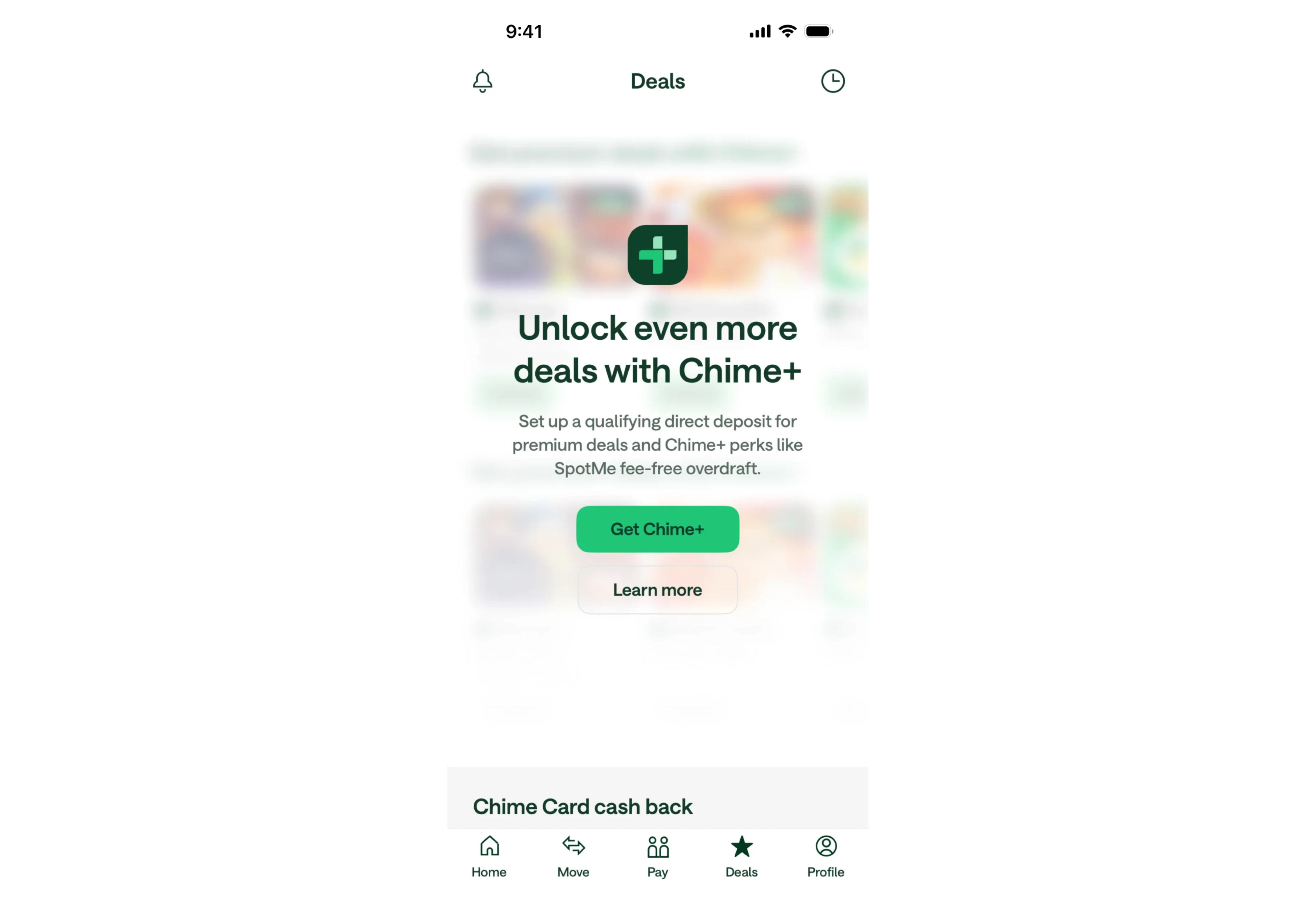 Paywall UI in Chime