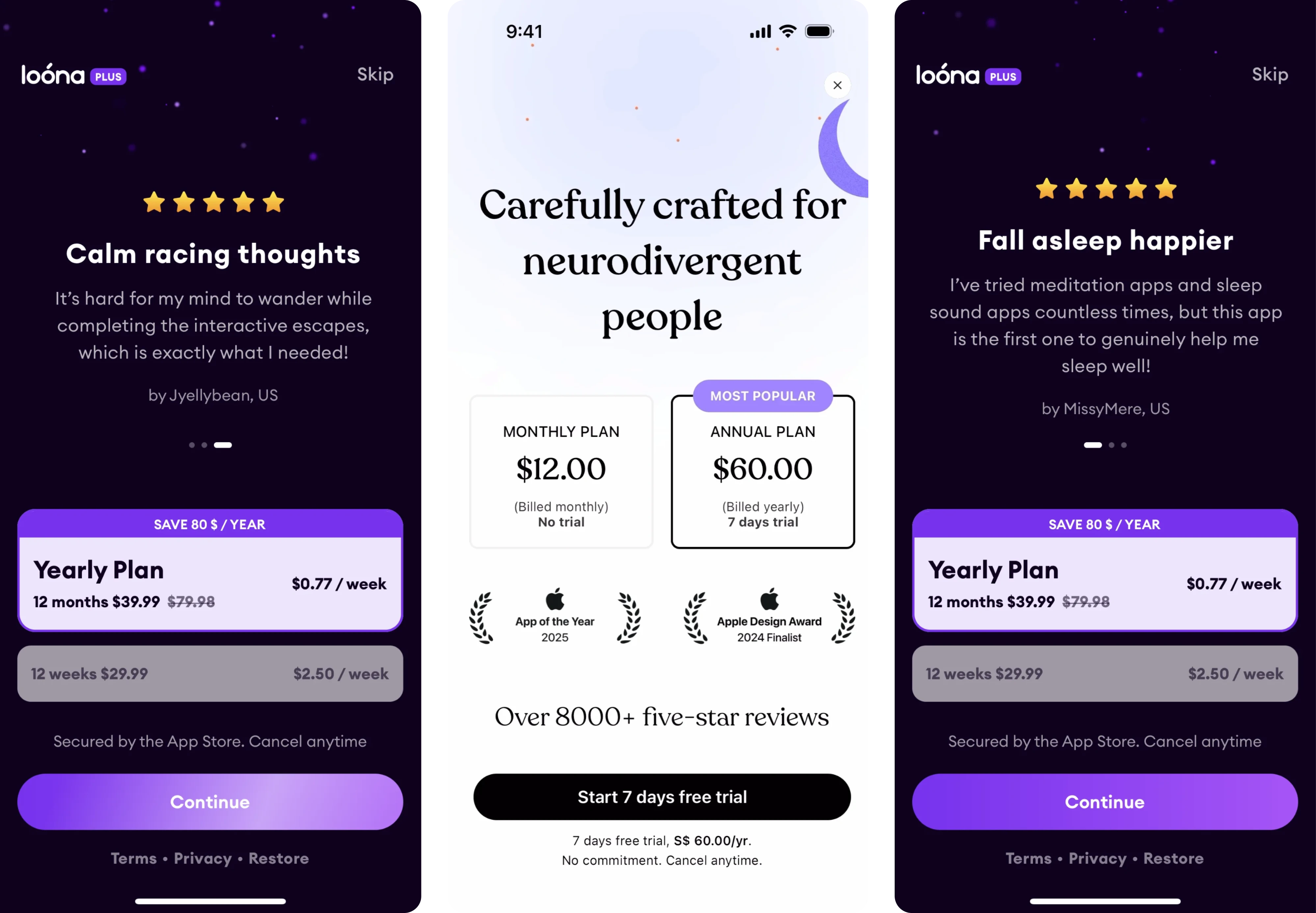 Paywall UI examples