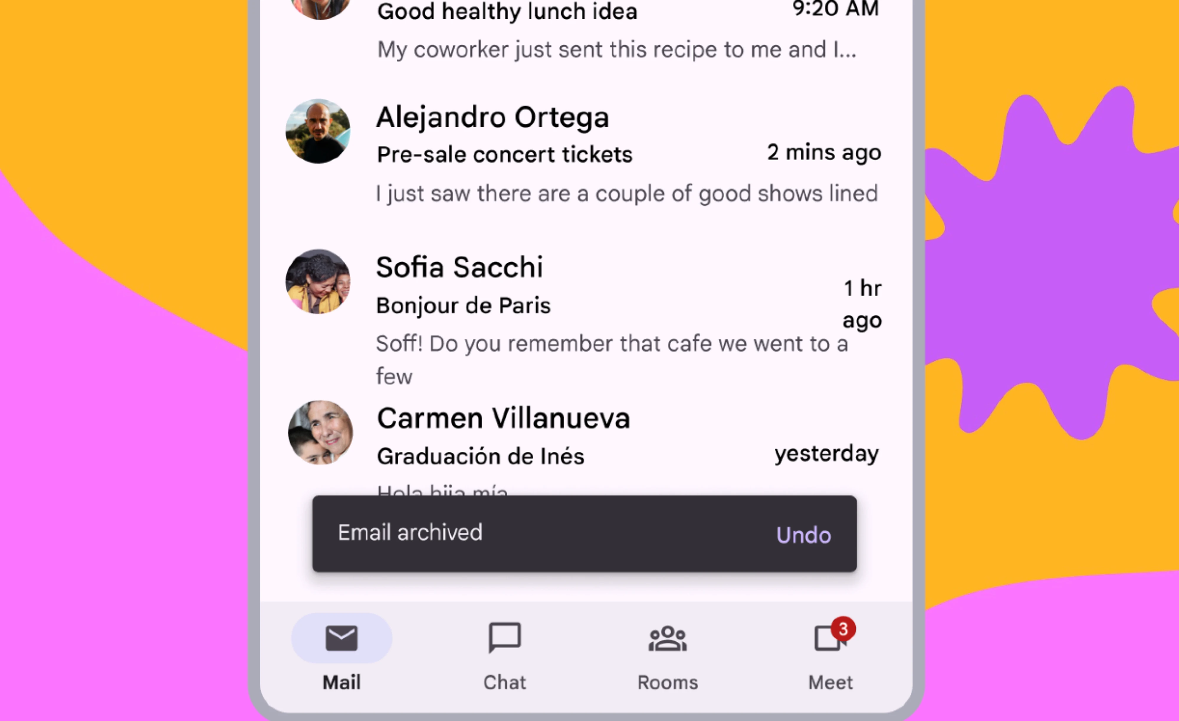 Snackbar in UI design
