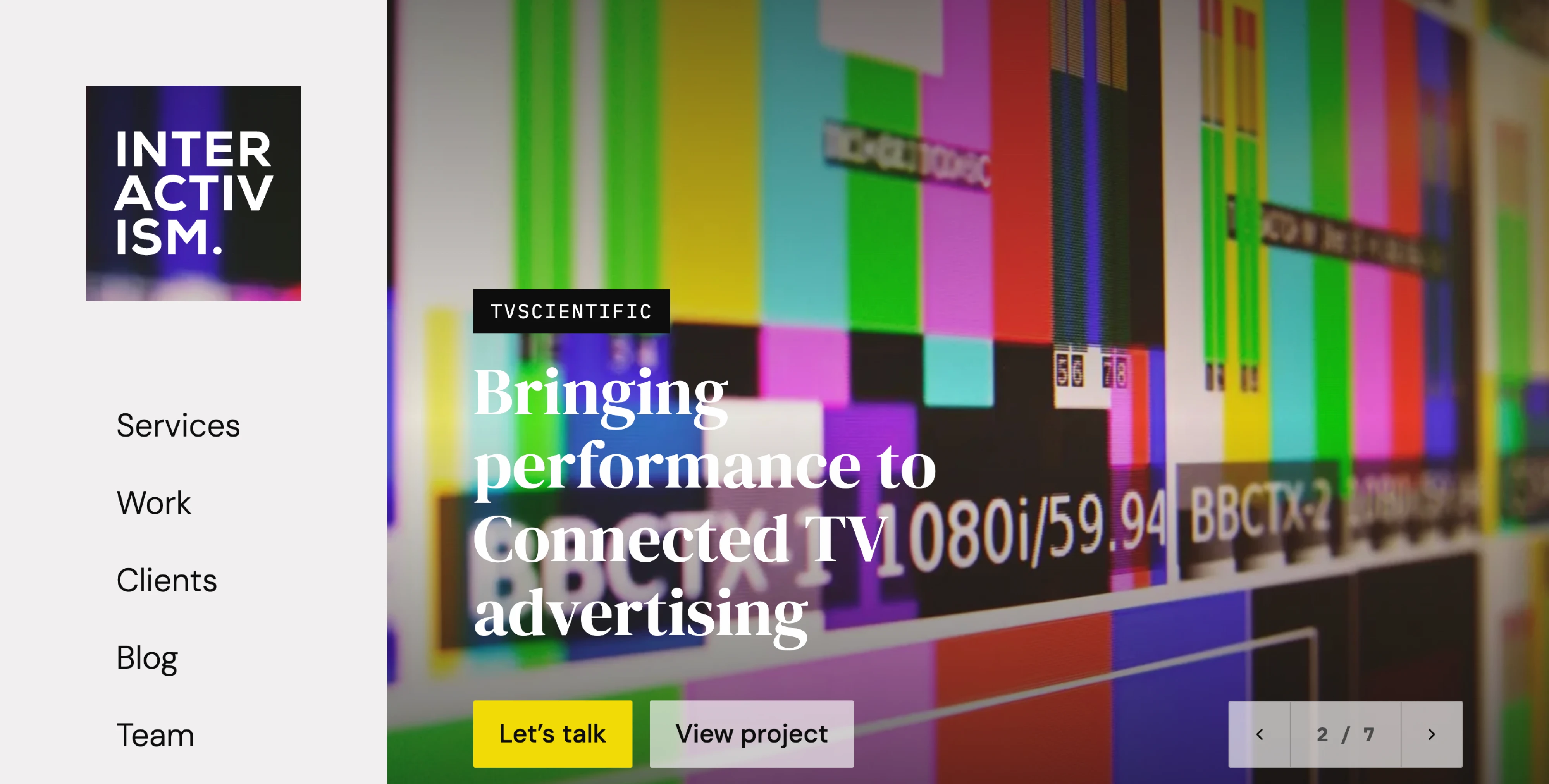 overview of interactivism UX design agency from os Angeles