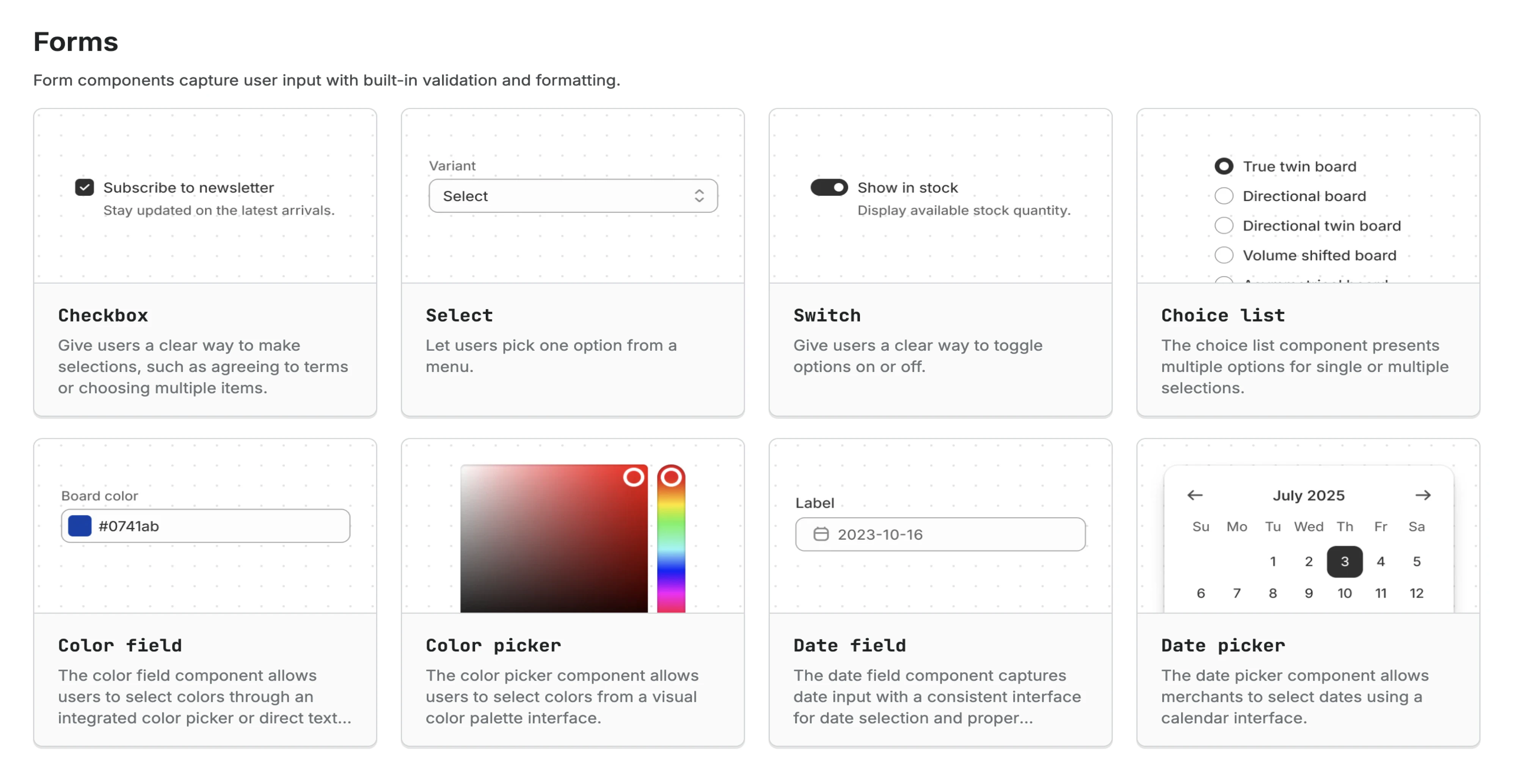 Shopify Polaris design system
